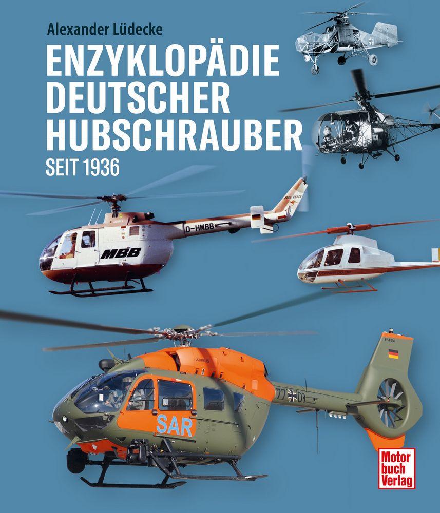 Vorderes Coverbild Enzyklopädie deutscher Hubschrauber