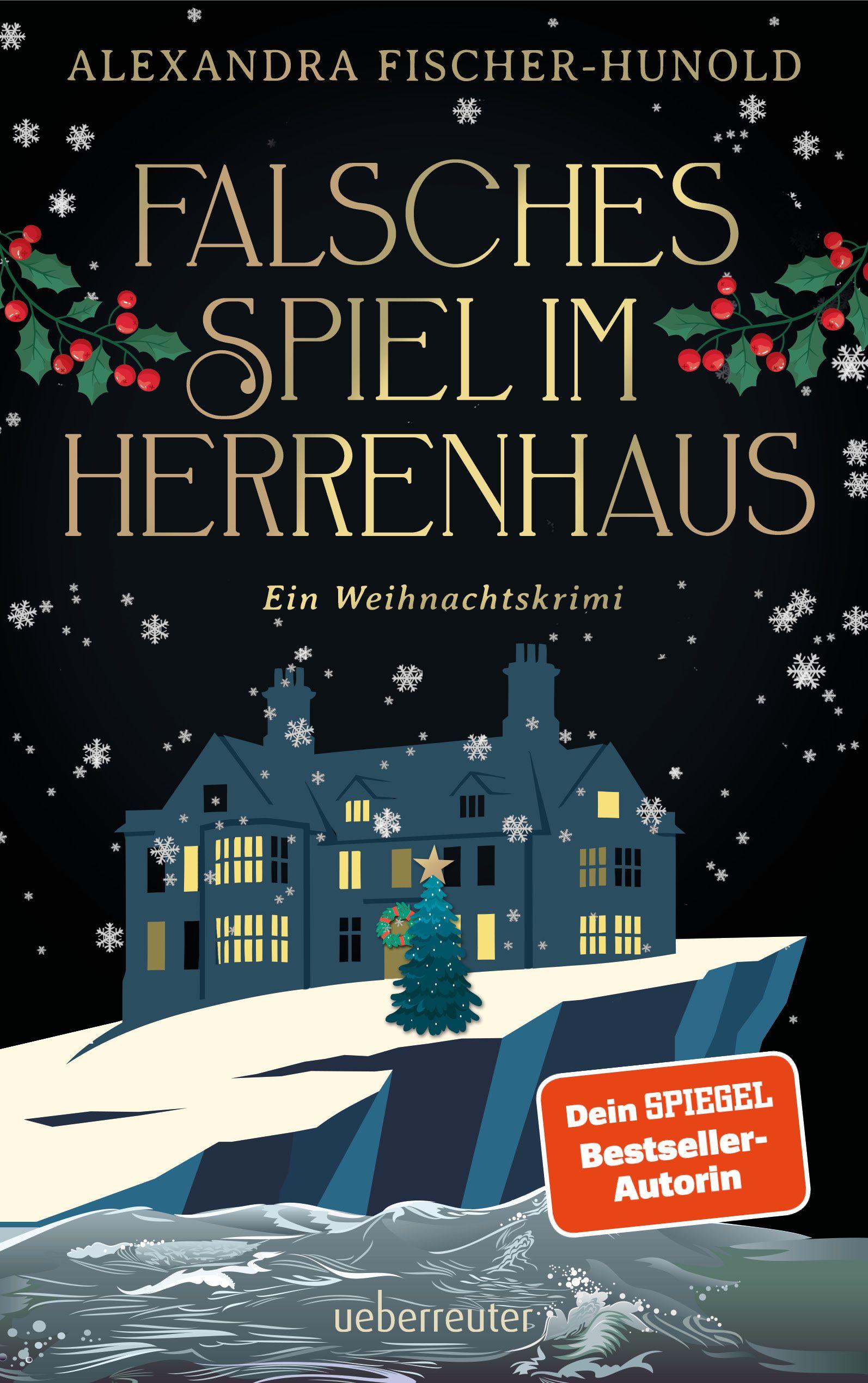 Vorderes Coverbild Falsches Spiel im Herrenhaus - Ein Weihnachtskrimi