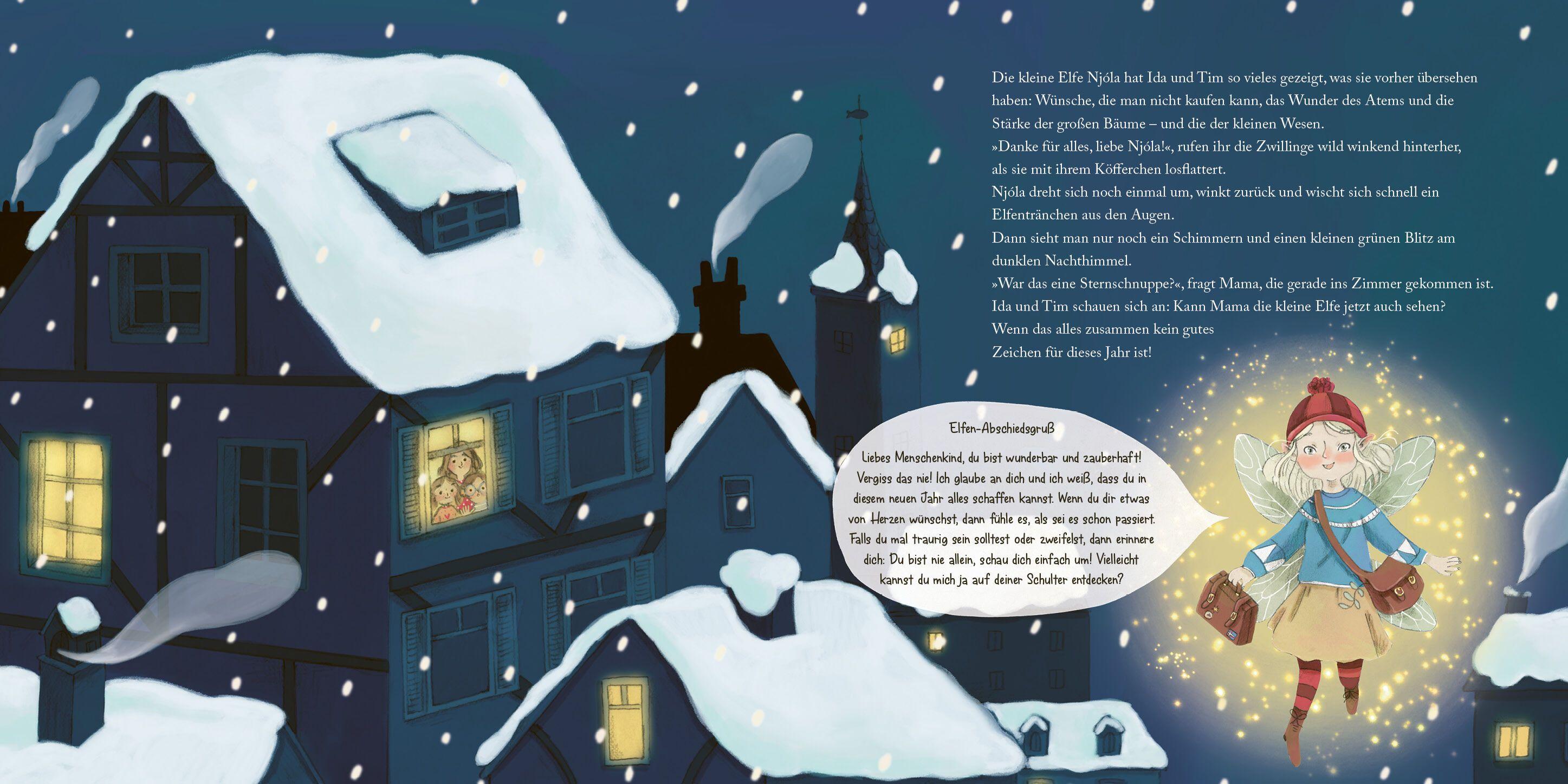 Beispielinhalt (Bild) Unsere zauberhaften Rauhnächte - Mit Elfe Njóla die magischste Zeit des Jahres erleben