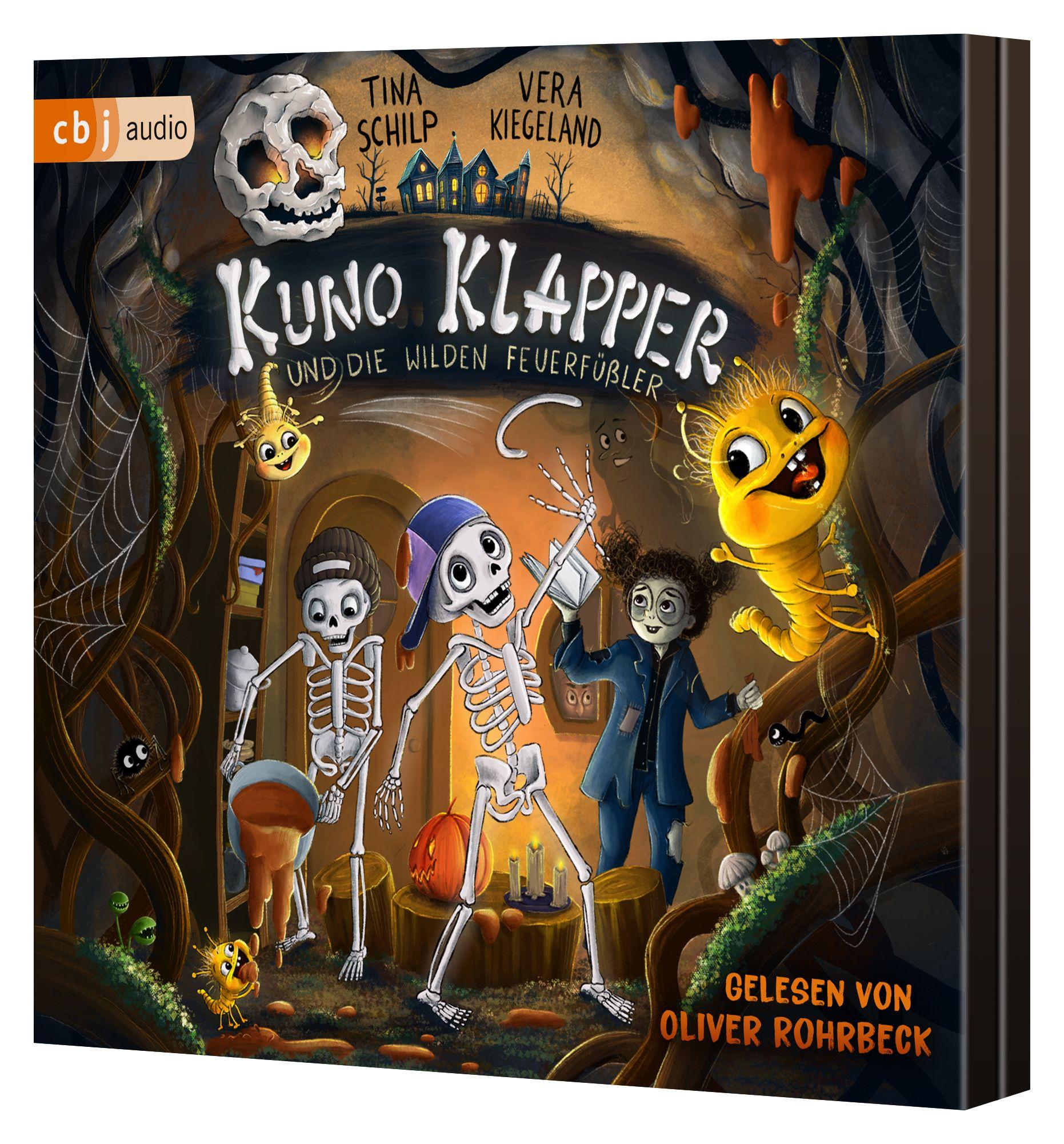 Vorderes Coverbild Kuno Klapper und die wilden Feuerfüßler