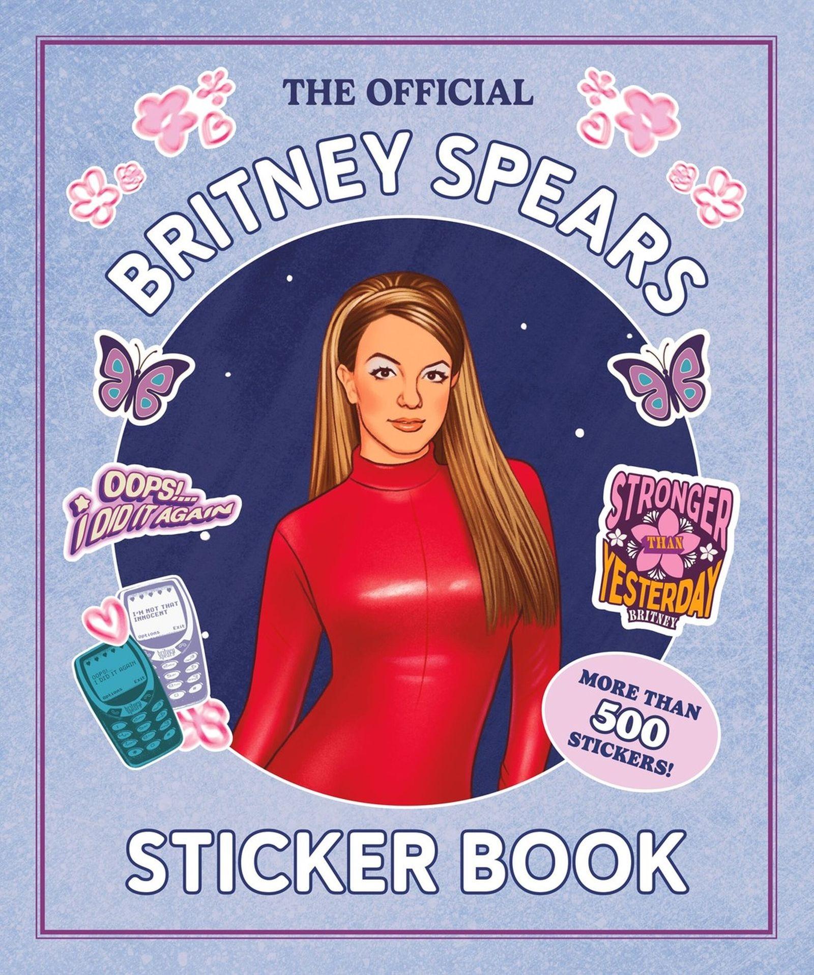 Vorderes Coverbild The Official Britney Spears Sticker Book