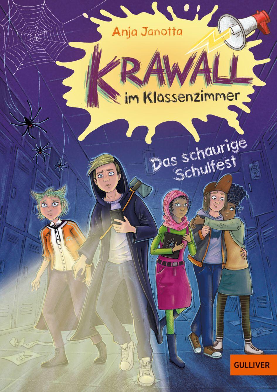 Vorderes Coverbild Krawall im Klassenzimmer - Das schaurige Schulfest