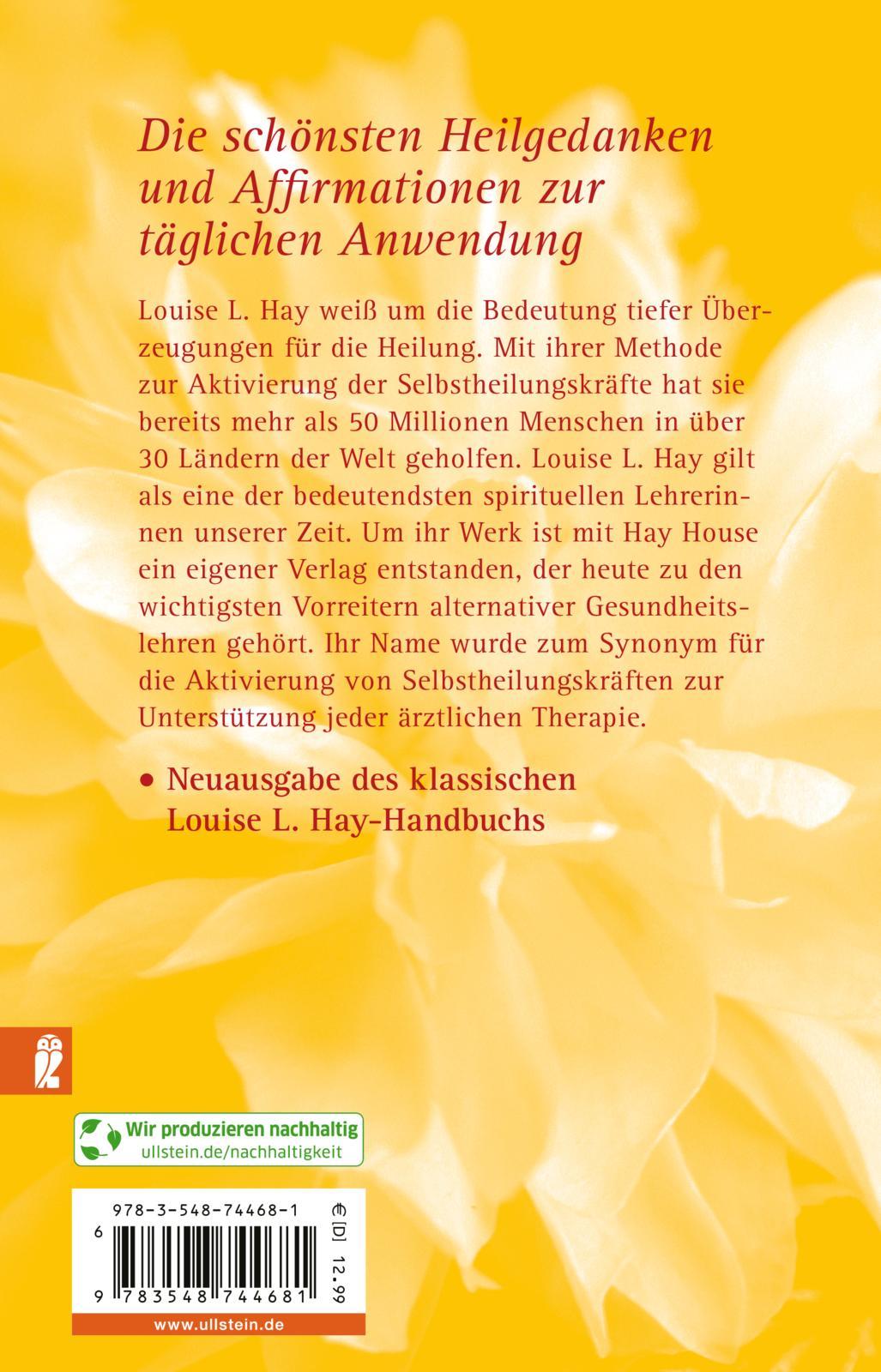 Rückseitencover Liebe statt Angst