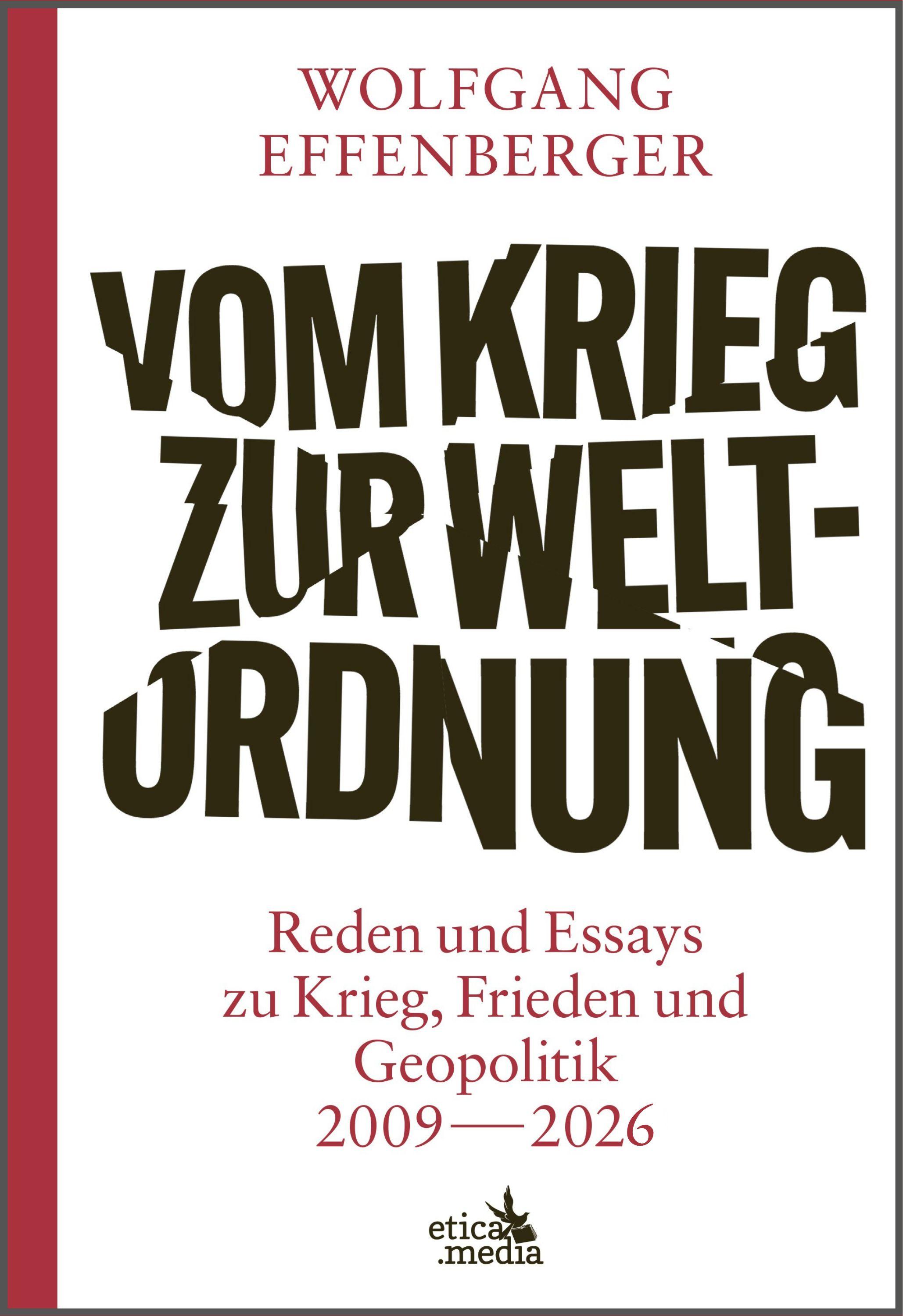 Vorderes Coverbild Vom Krieg zur Weltordnung