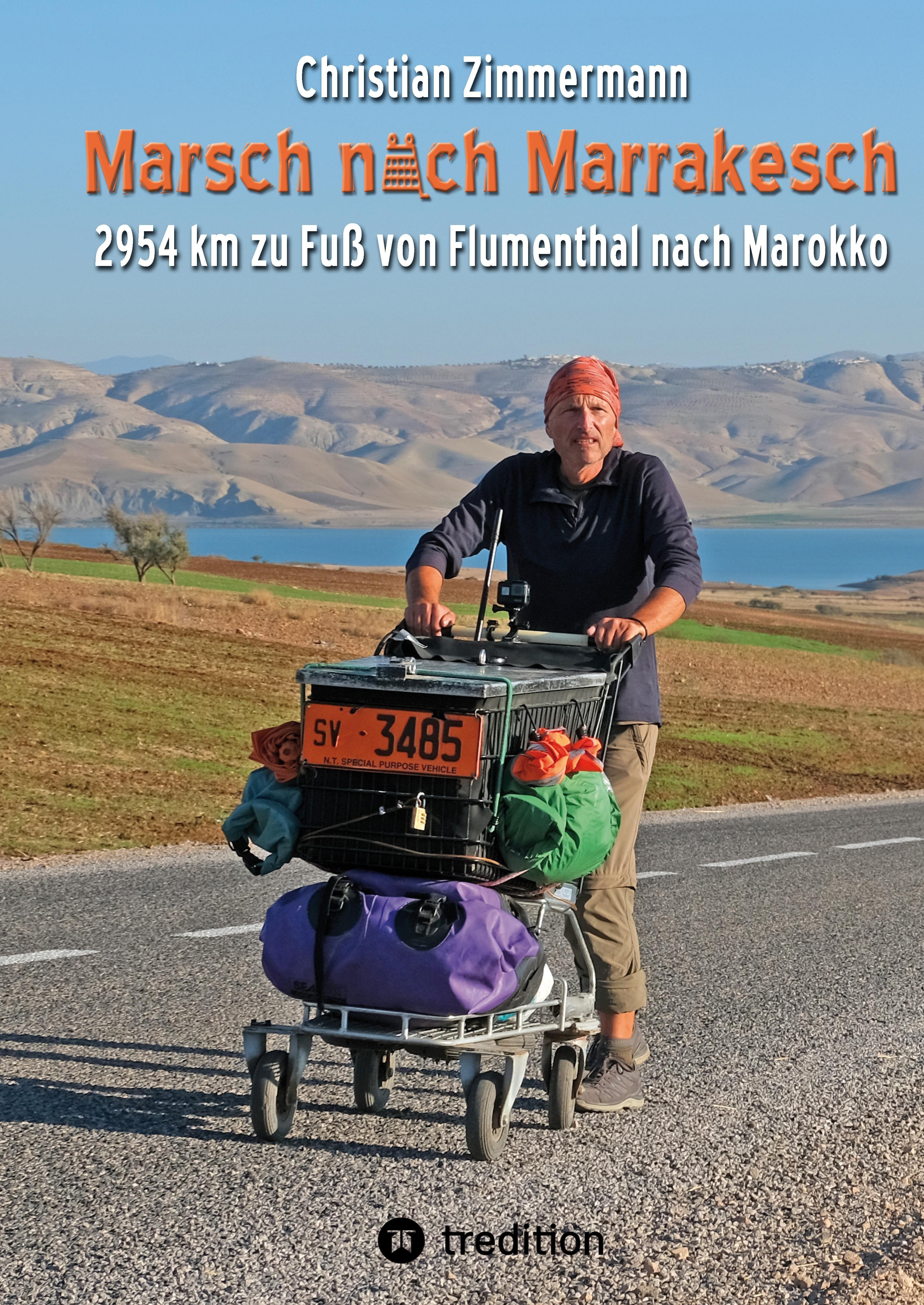 Vorderes Coverbild Marsch nach Marrakesch