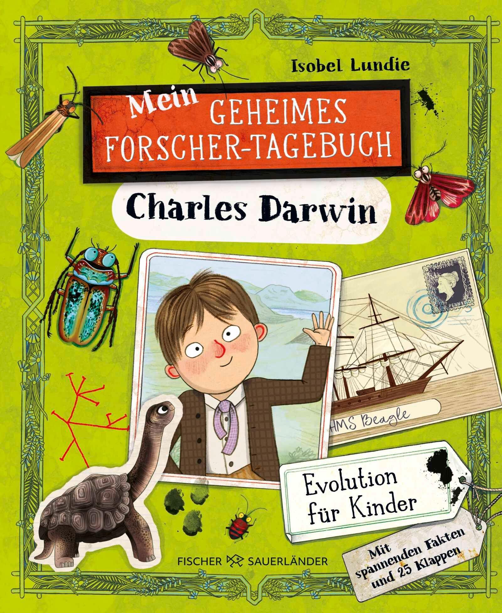 Vorderes Coverbild Mein geheimes Forscher-Tagebuch - Charles Darwin