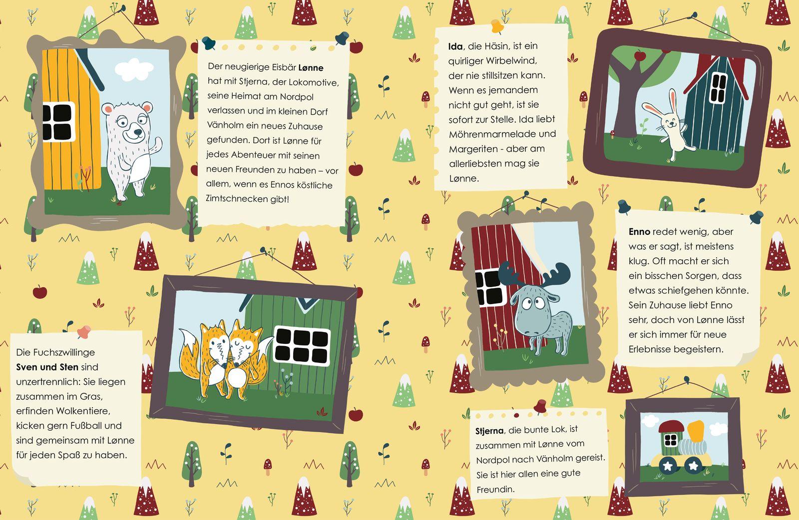 Beispielinhalt (Bild) Hej Lønne! Geburtstagsfest in Vänholm