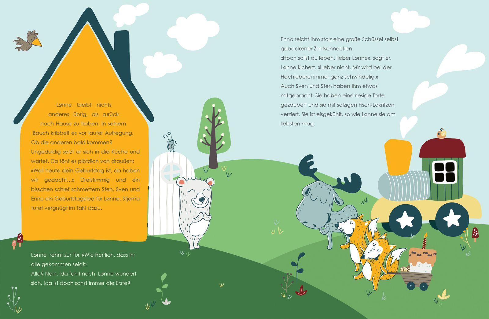 Beispielinhalt (Bild) Hej Lønne! Geburtstagsfest in Vänholm