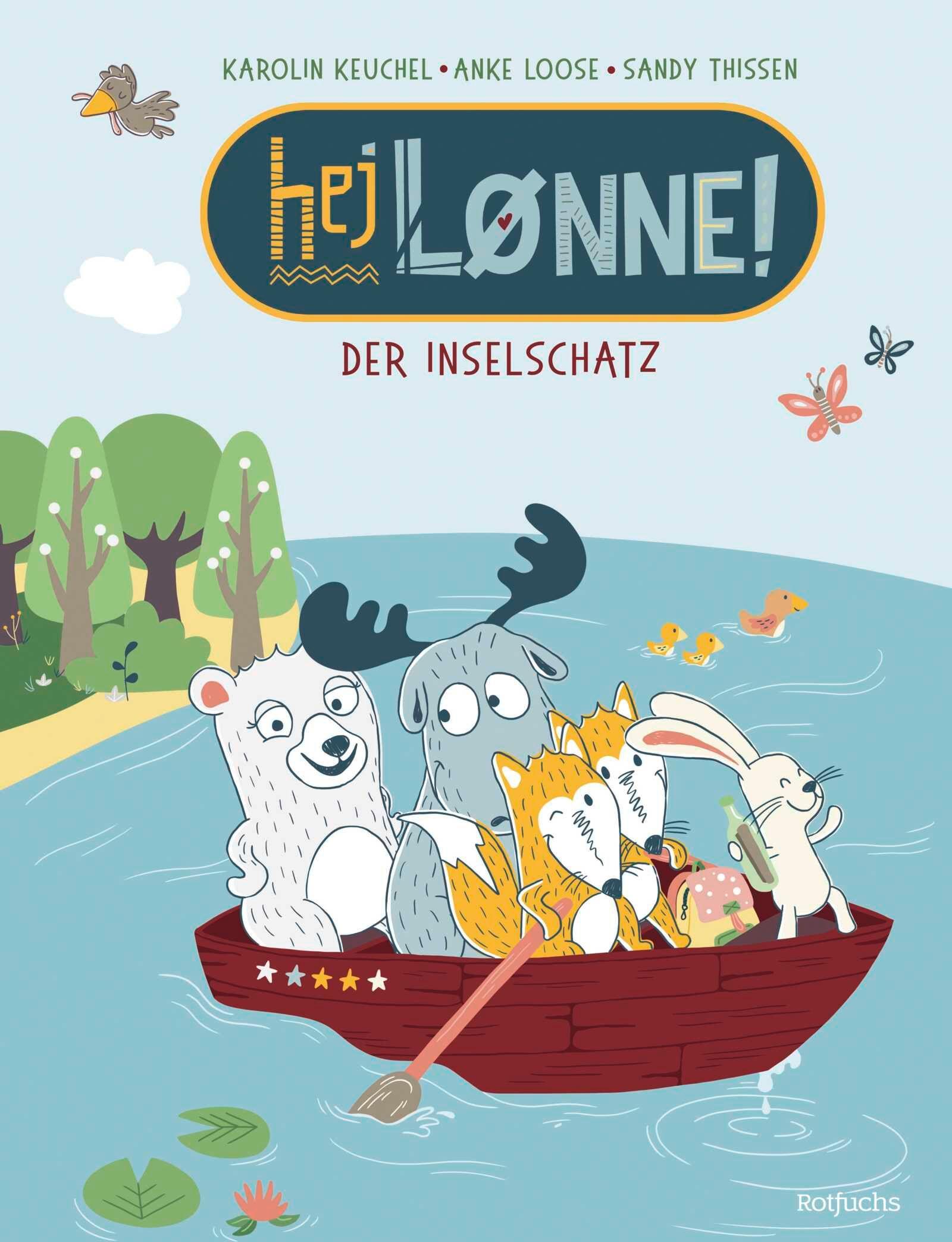 Vorderes Coverbild Hej Lønne! Der Inselschatz