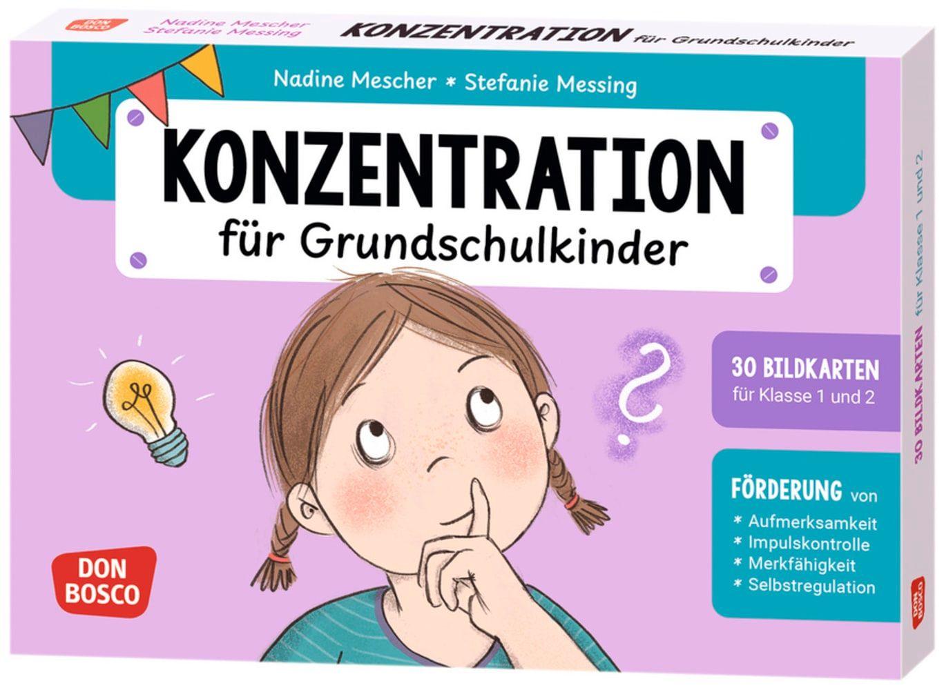 Vorderes Coverbild Konzentration für Grundschulkinder