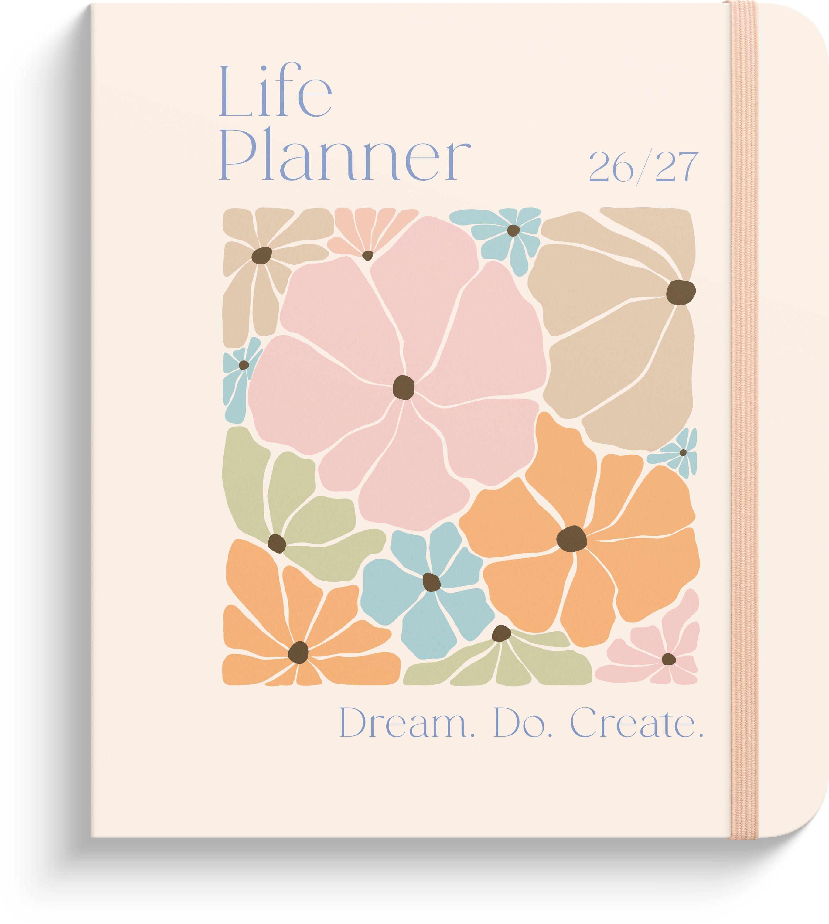 Vorderes Coverbild Life planner Bloom 26/27