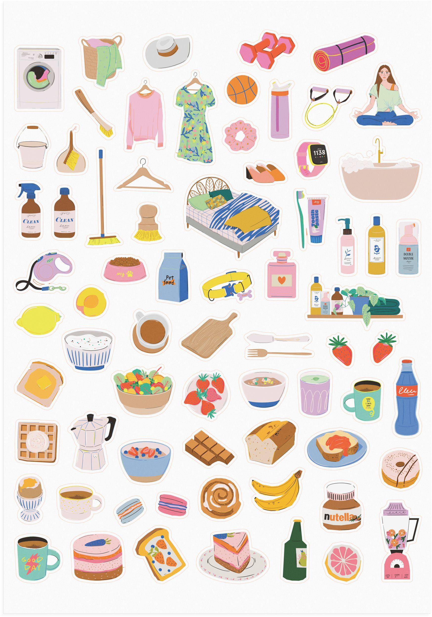 Beispielinhalt (Bild) Lehrerplaner 26/27 Blumen