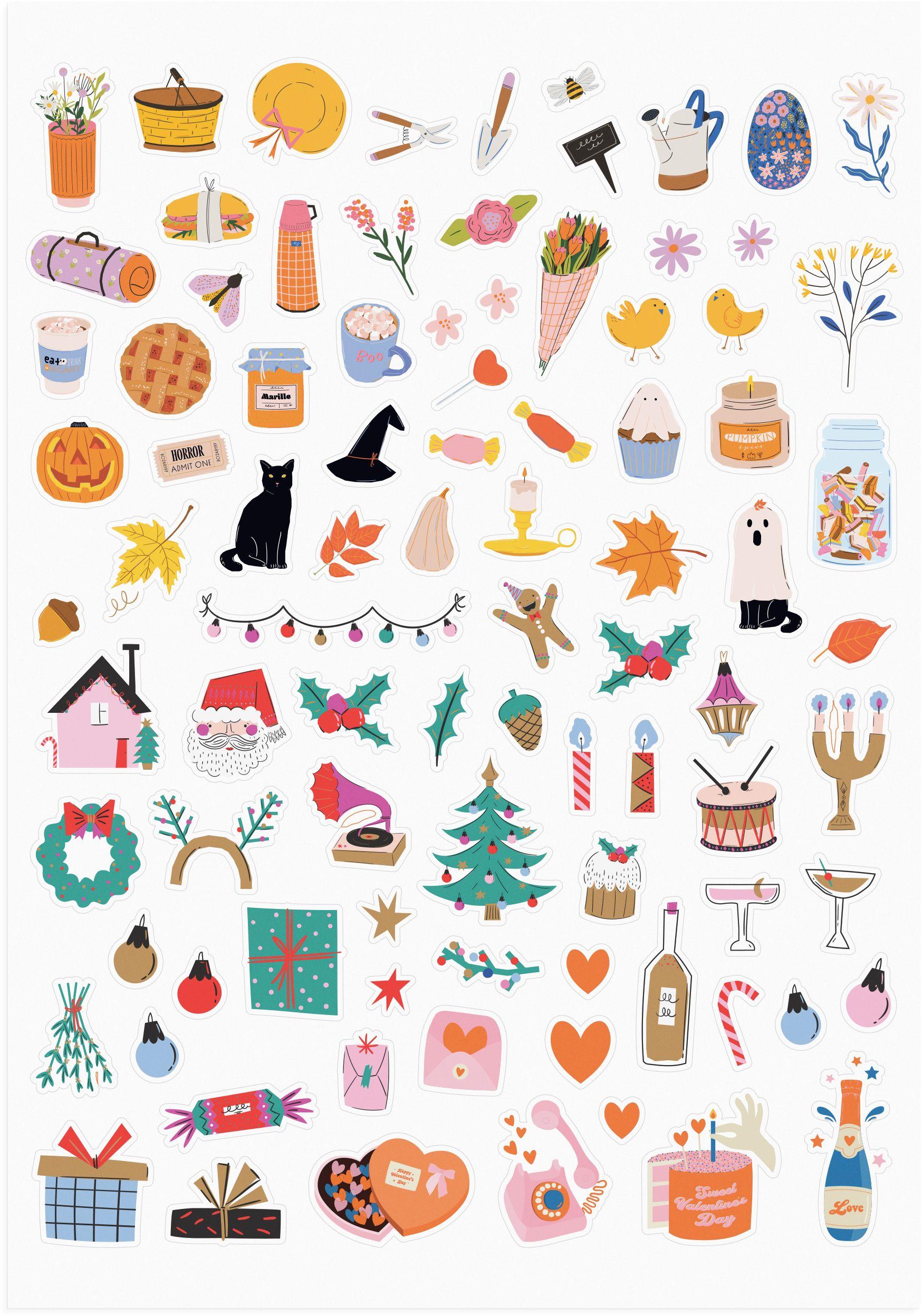 Beispielinhalt (Bild) Lehrerplaner 26/27 Blumen