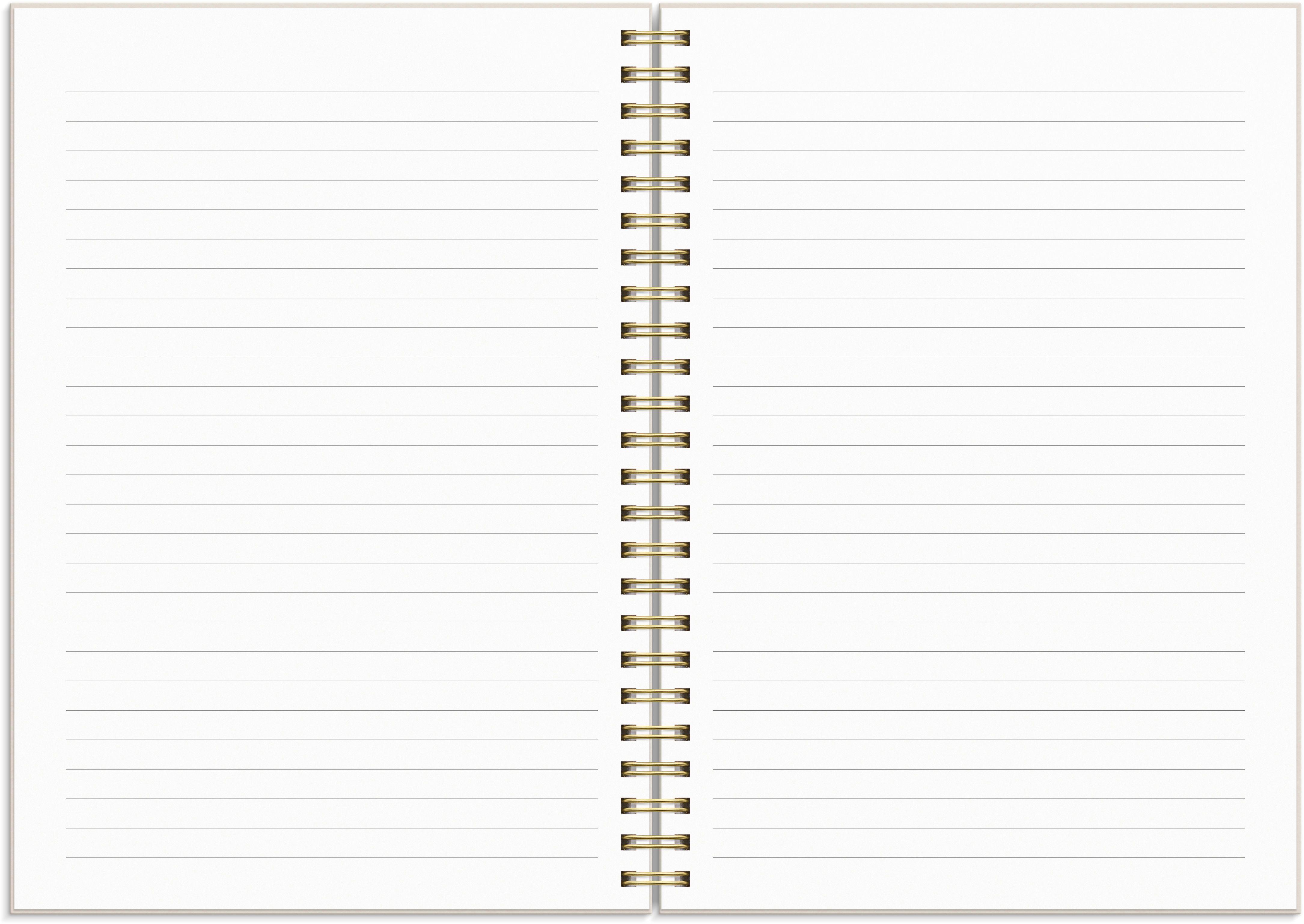 Beispielinhalt (Bild) Kalender 26/27 Senator A5 Story Blumen