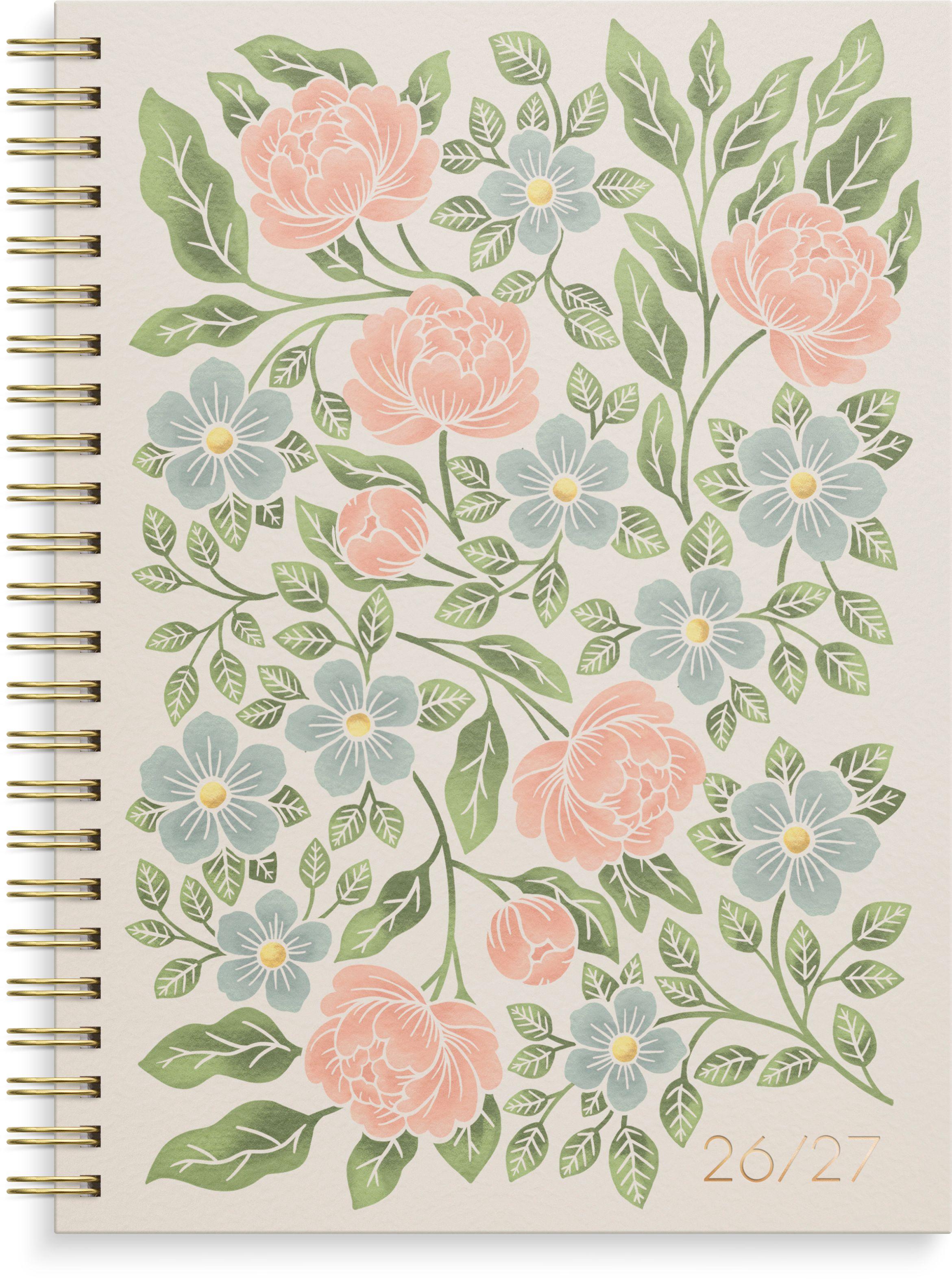 Vorderes Coverbild Kalender 26/27 Senator A5 Story Blumen