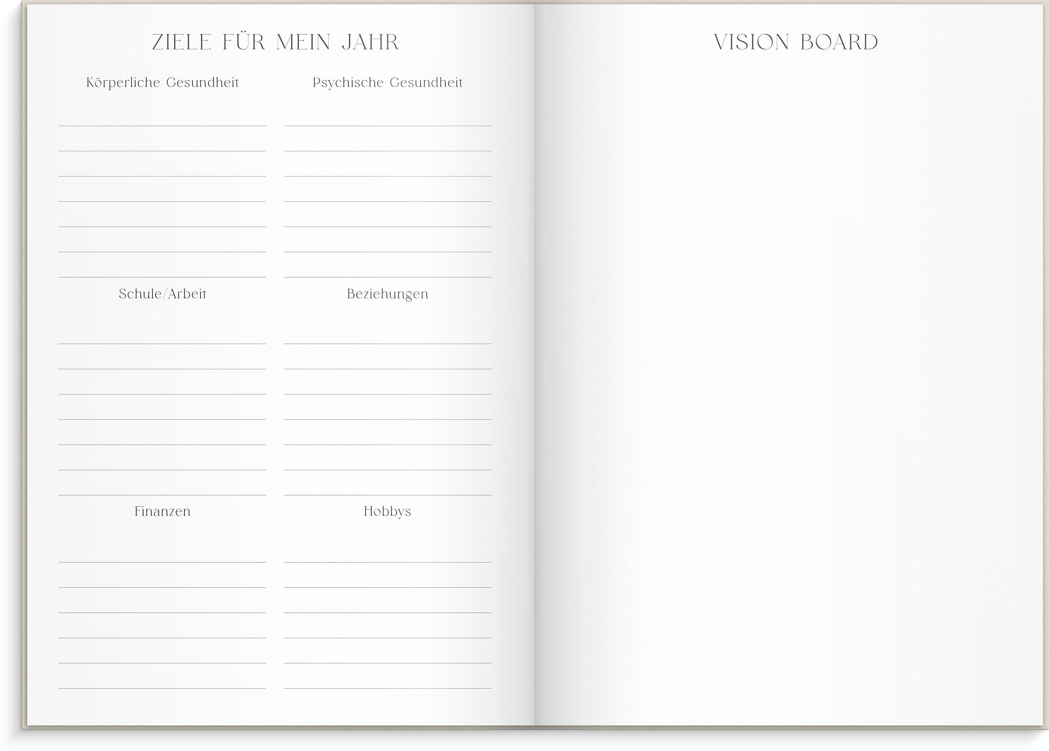 Beispielinhalt (Bild) Organizer & Notes A5 Checkered 26/27 17M