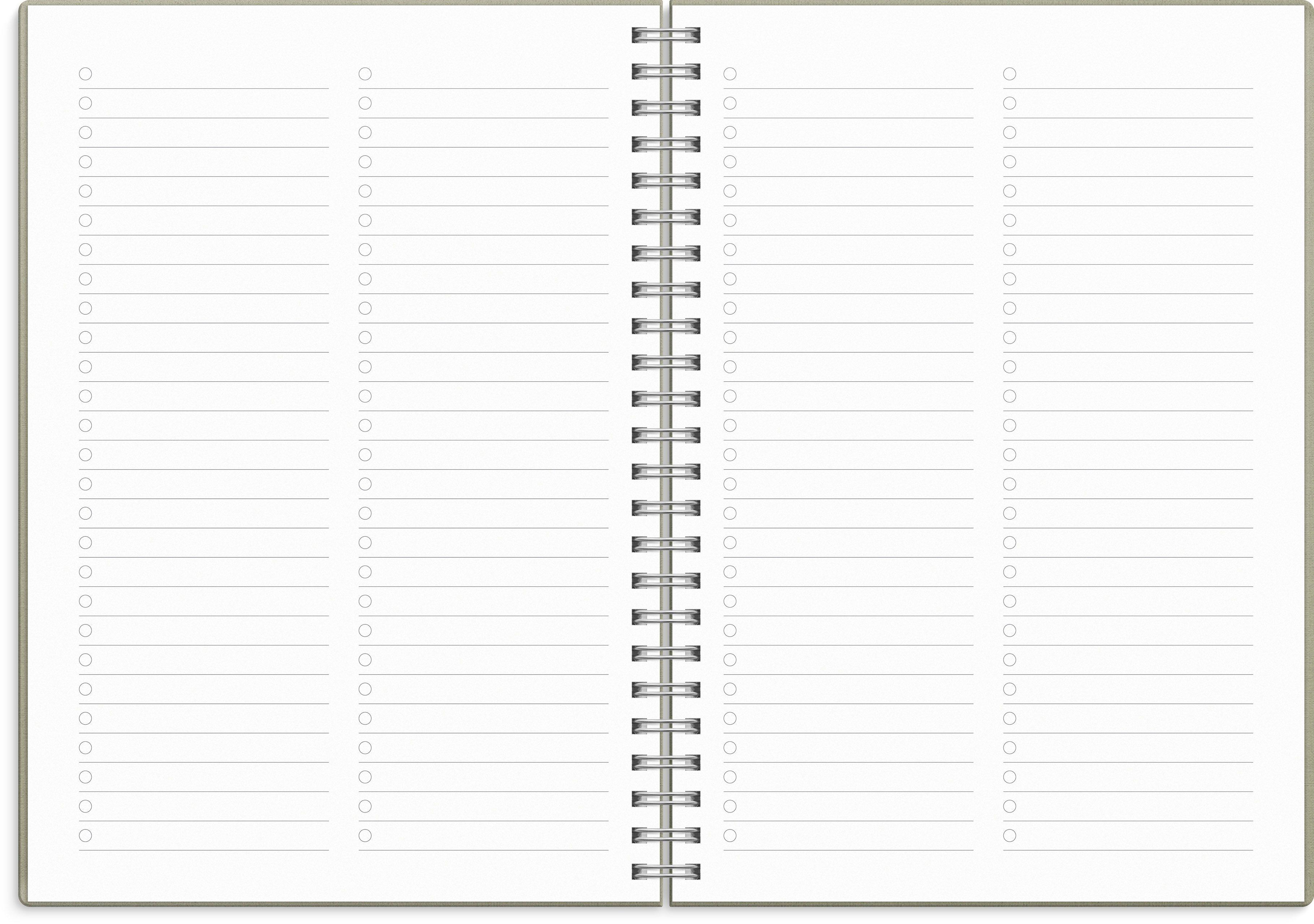 Beispielinhalt (Bild) Kalender 26/27 Senator A5 Story Blatt