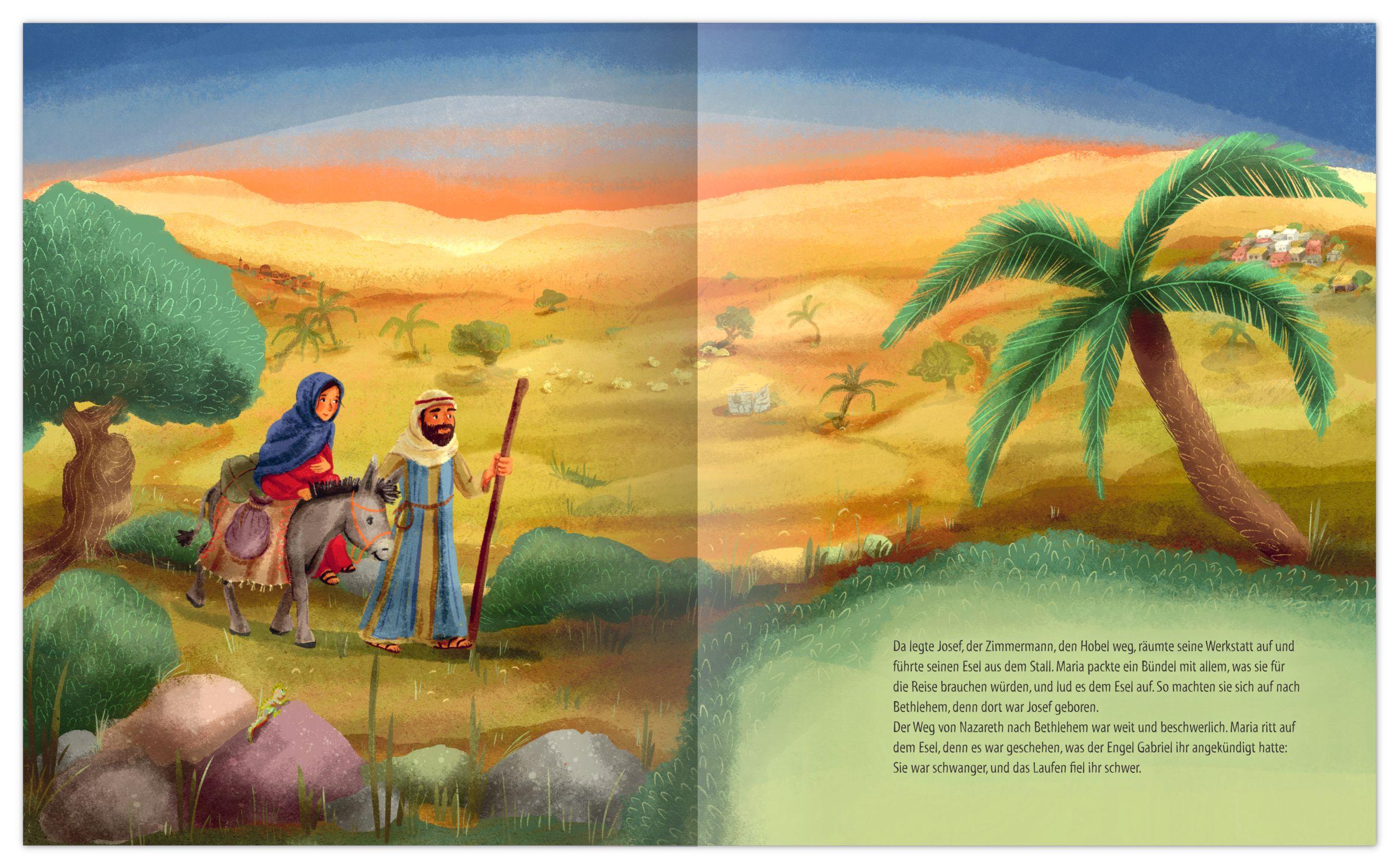 Beispielinhalt (Bild) Die Weihnachtsgeschichte