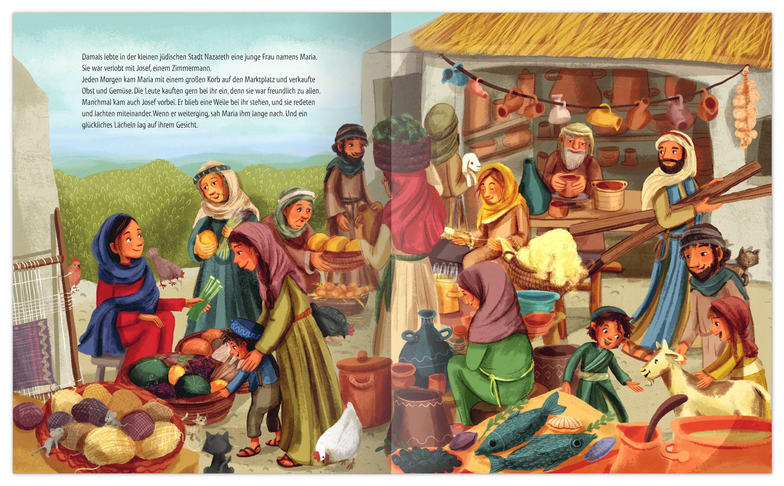 Beispielinhalt (Bild) Die Weihnachtsgeschichte