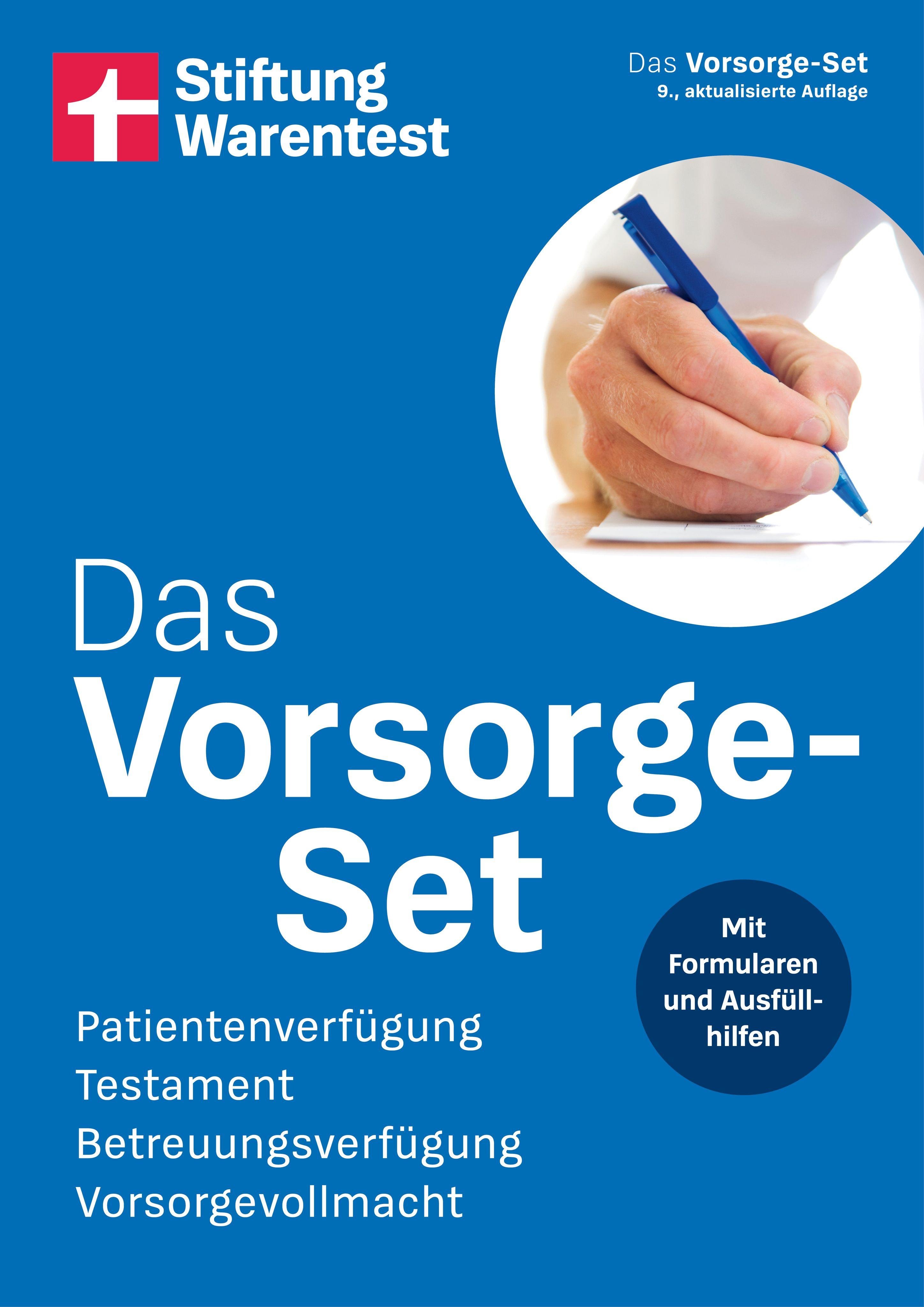 Vorderes Coverbild Das Vorsorge-Set