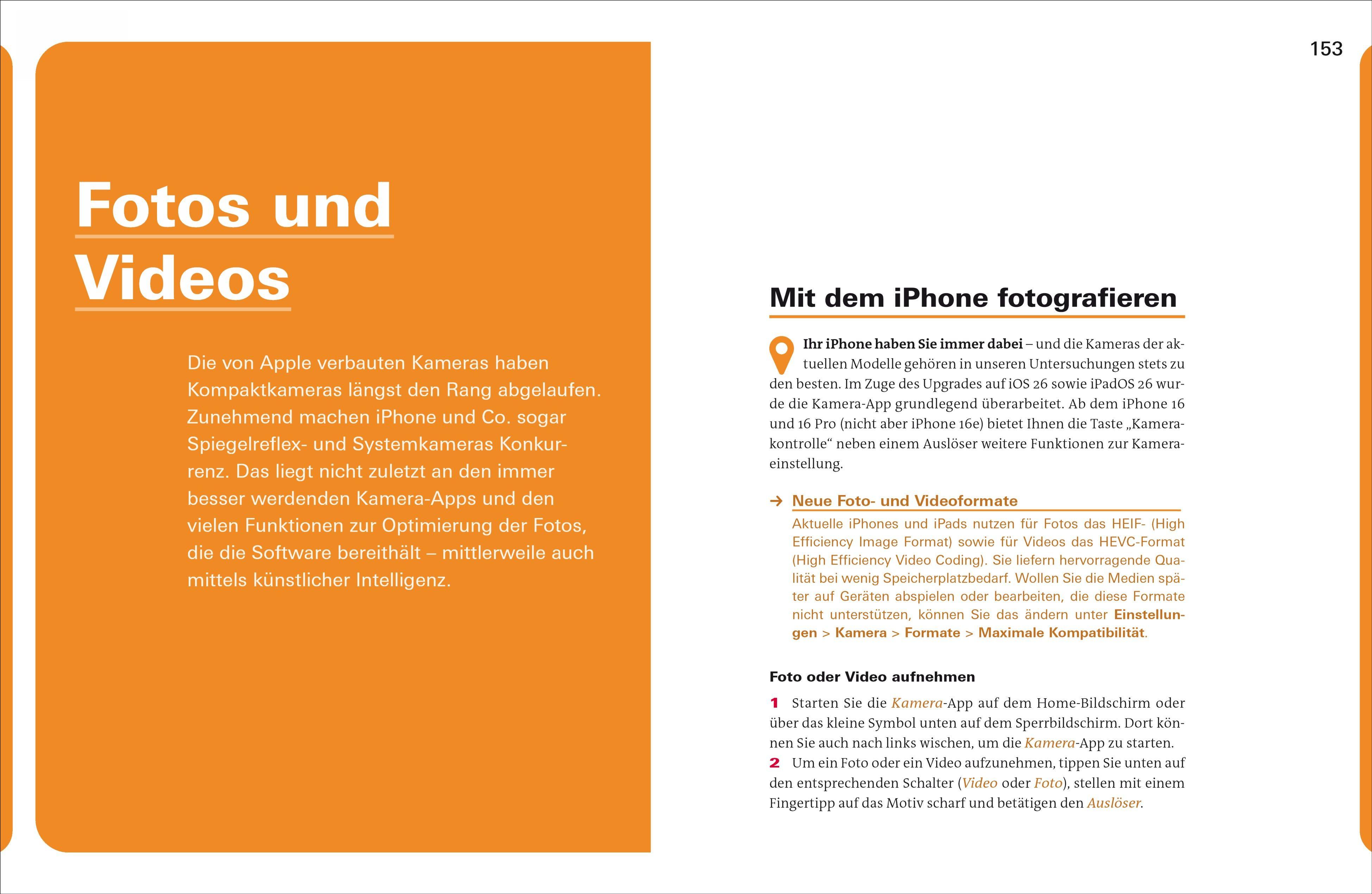 Beispielinhalt (Bild) iPhone und iPad