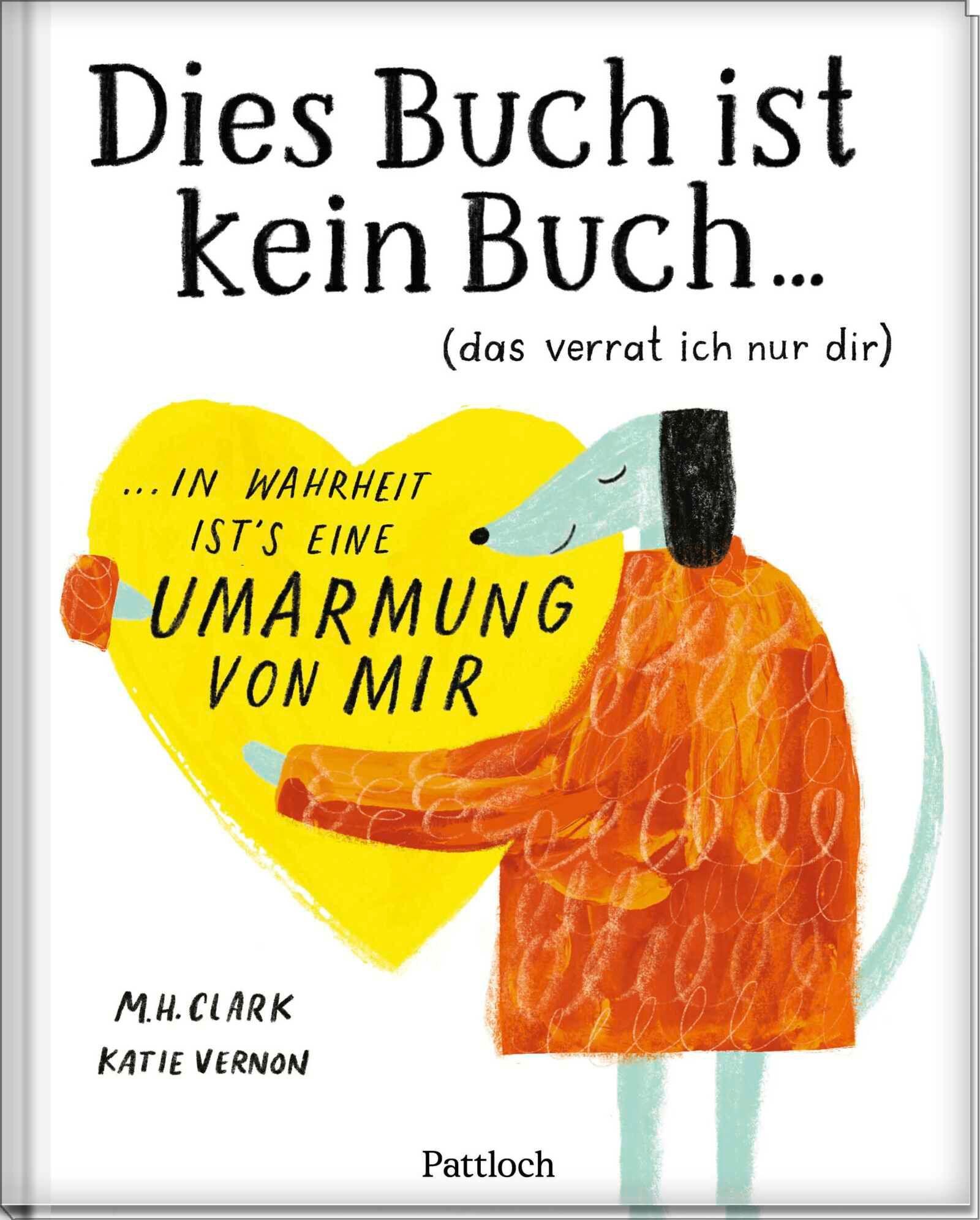 Vorderes Coverbild DIES BUCH IST KEIN BUCH (das verrat ich nur dir). In Wahrheit ist's eine UMARMUNG von mir!
