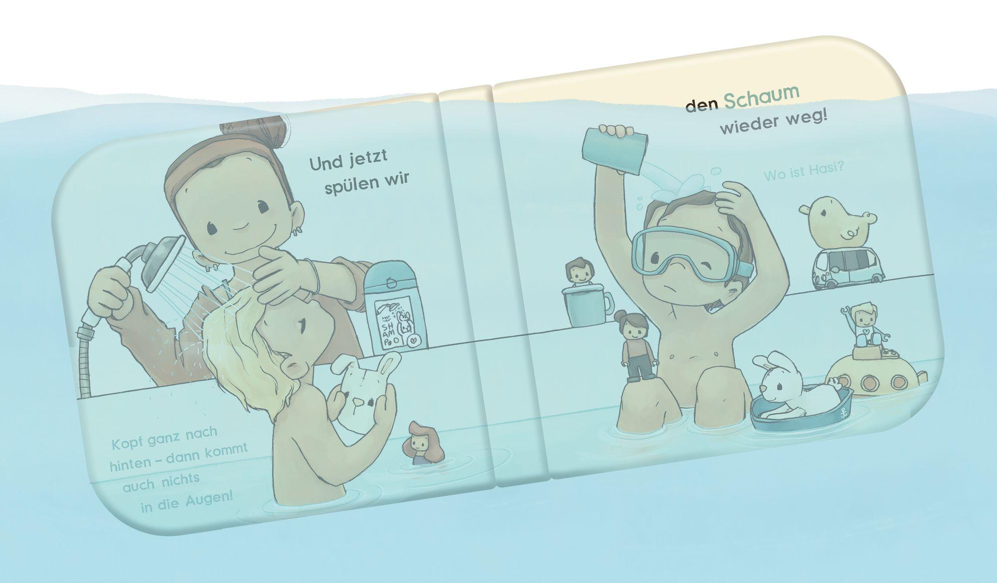 Beispielinhalt (Bild) Bade Wannen Buch