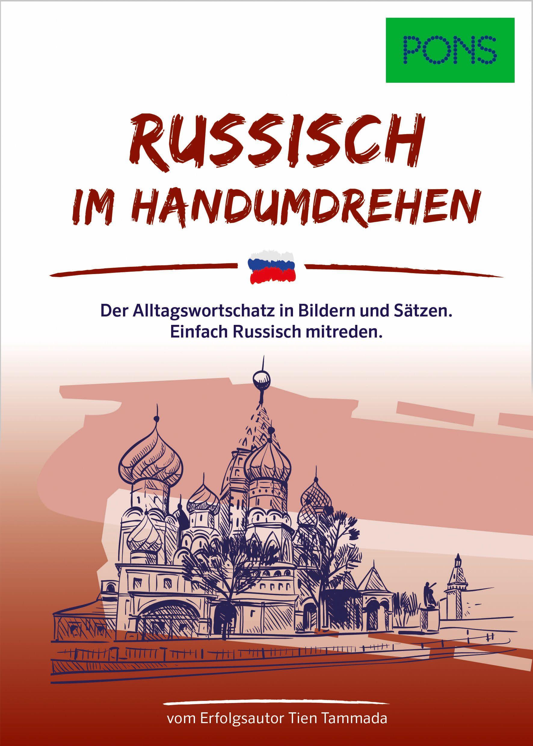Vorderes Coverbild PONS Russisch Im Handumdrehen