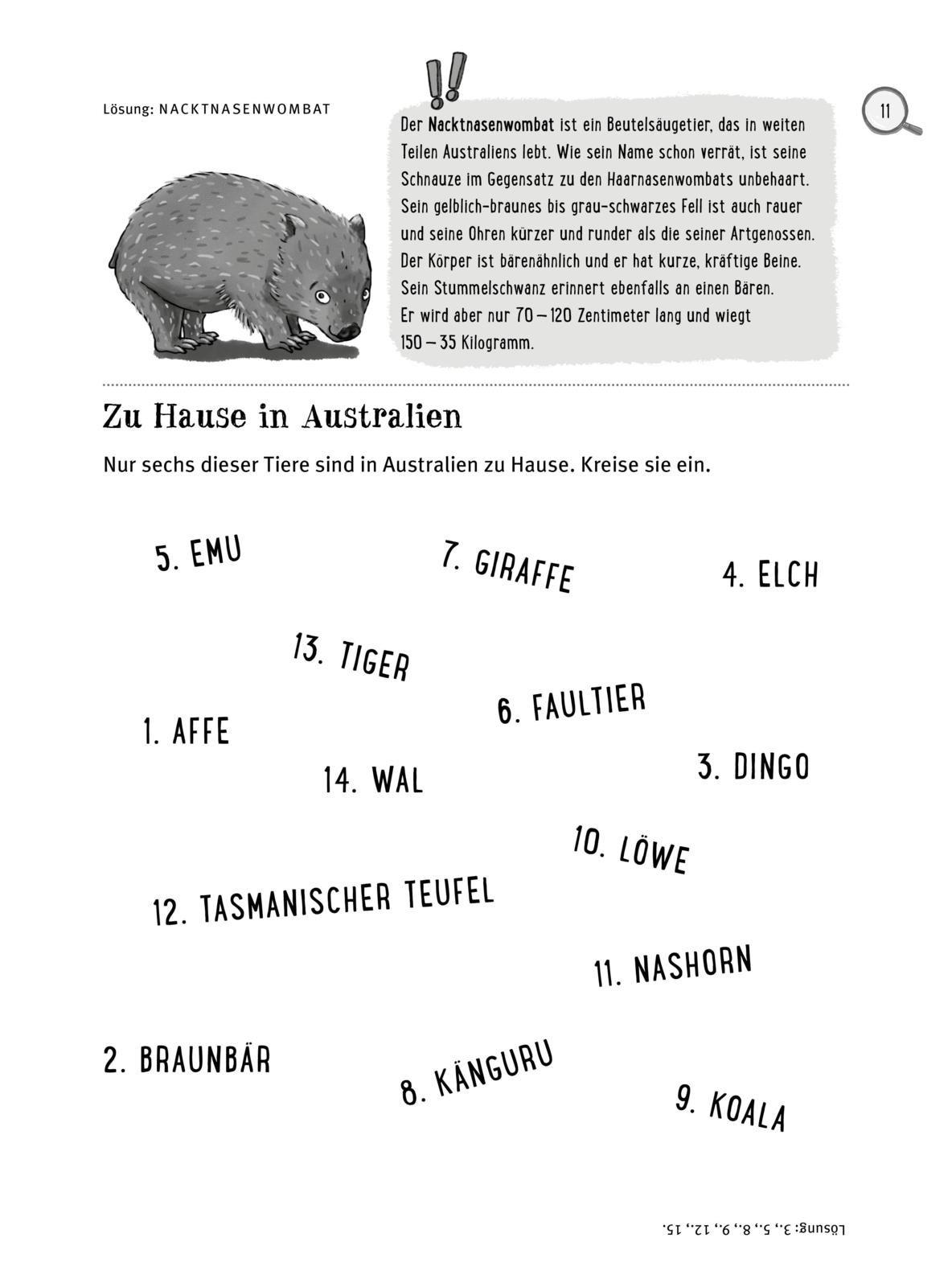 Beispielinhalt (Bild) Dein genialer Rätselblock