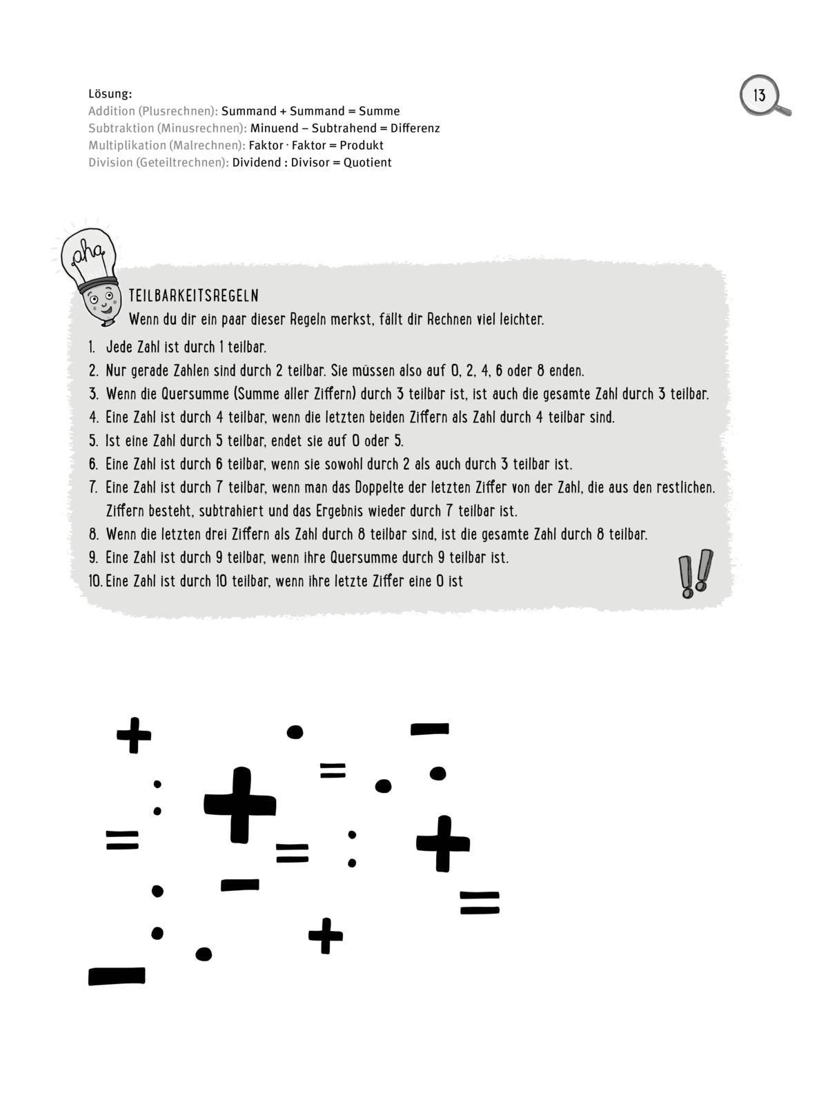 Beispielinhalt (Bild) Dein genialer Rätselblock