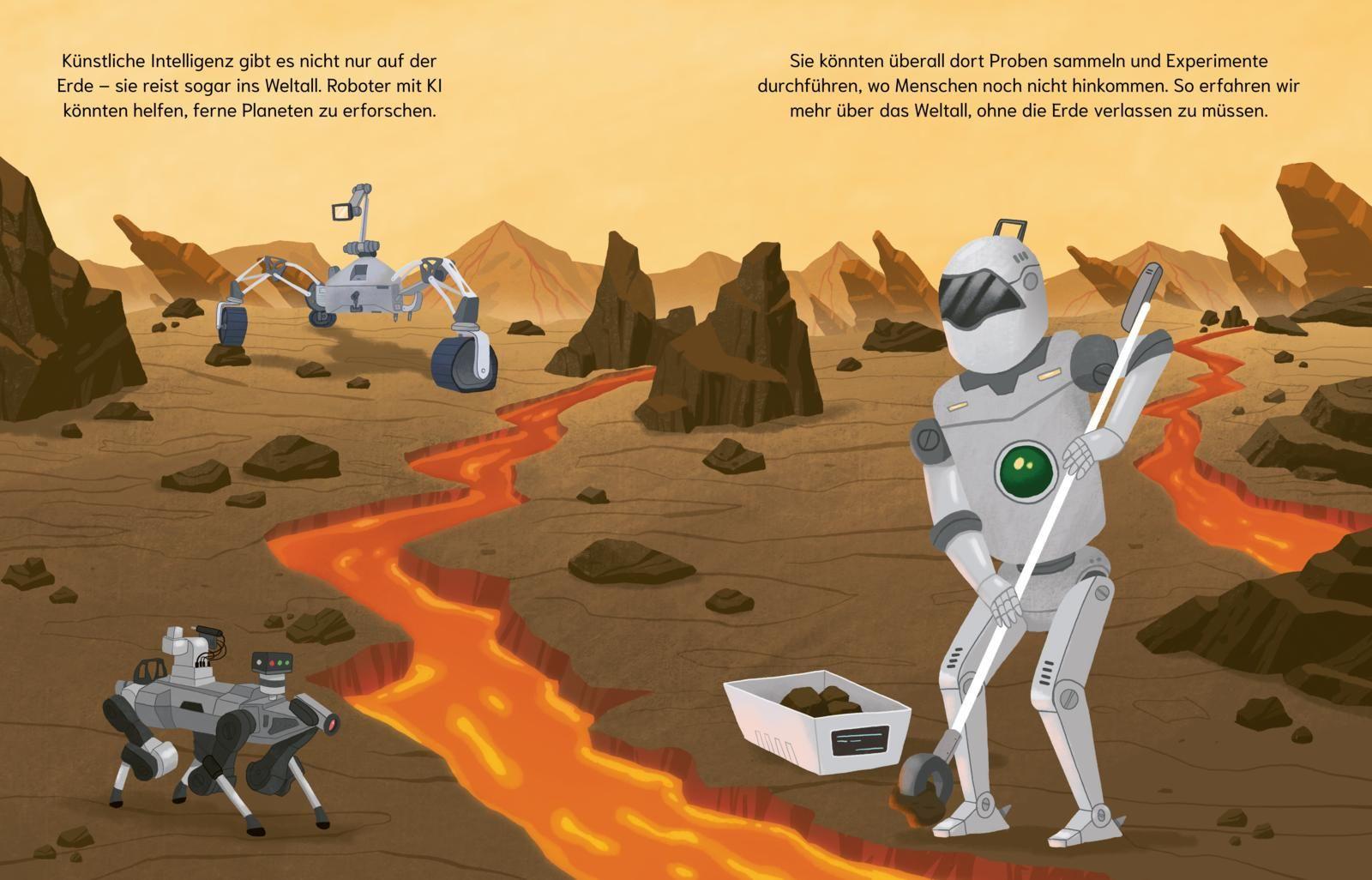 Beispielinhalt (Bild) Wie wird KI die Welt verändern? (Gute Frage! 6)