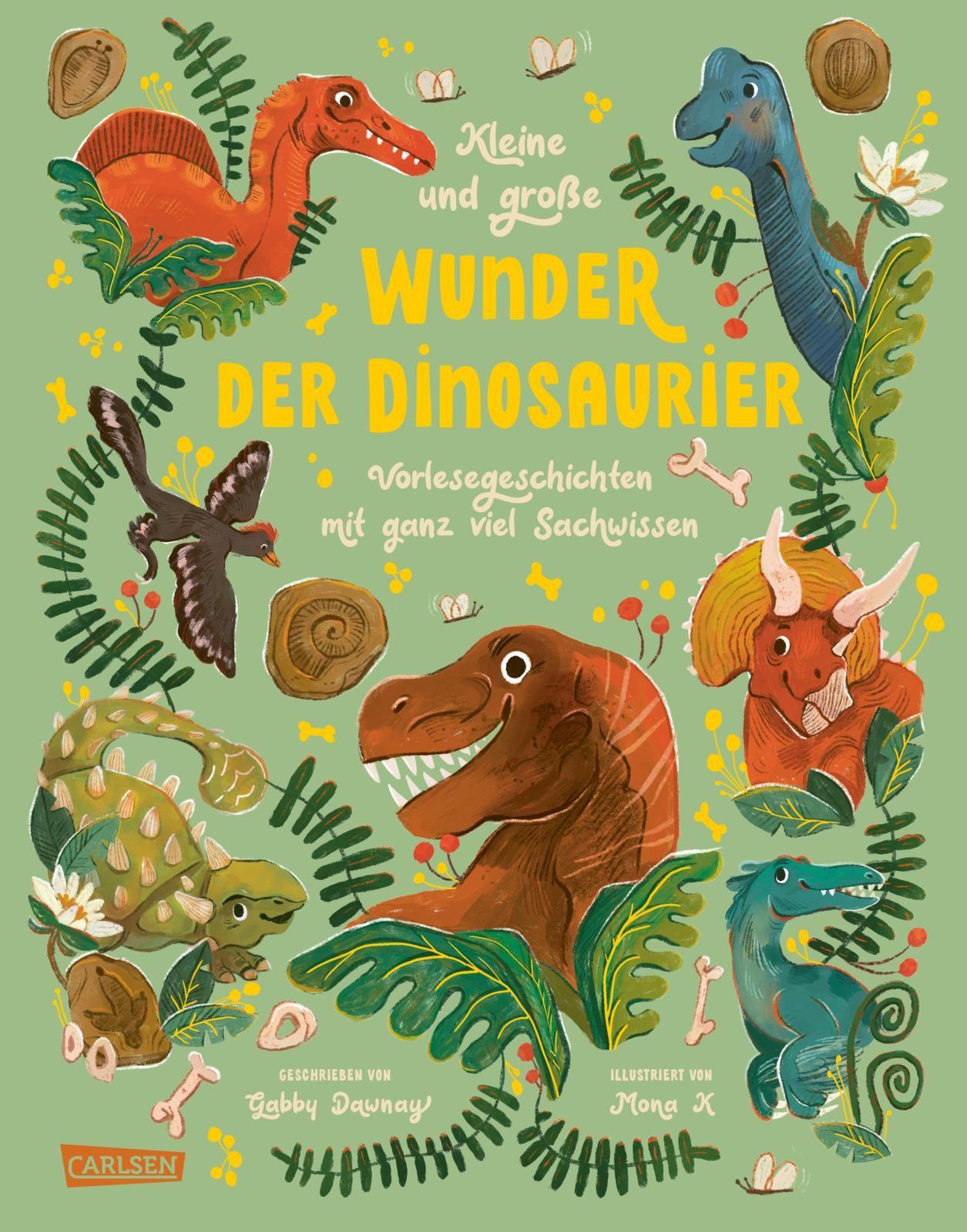 Vorderes Coverbild Kleine und große Wunder der Dinosaurier