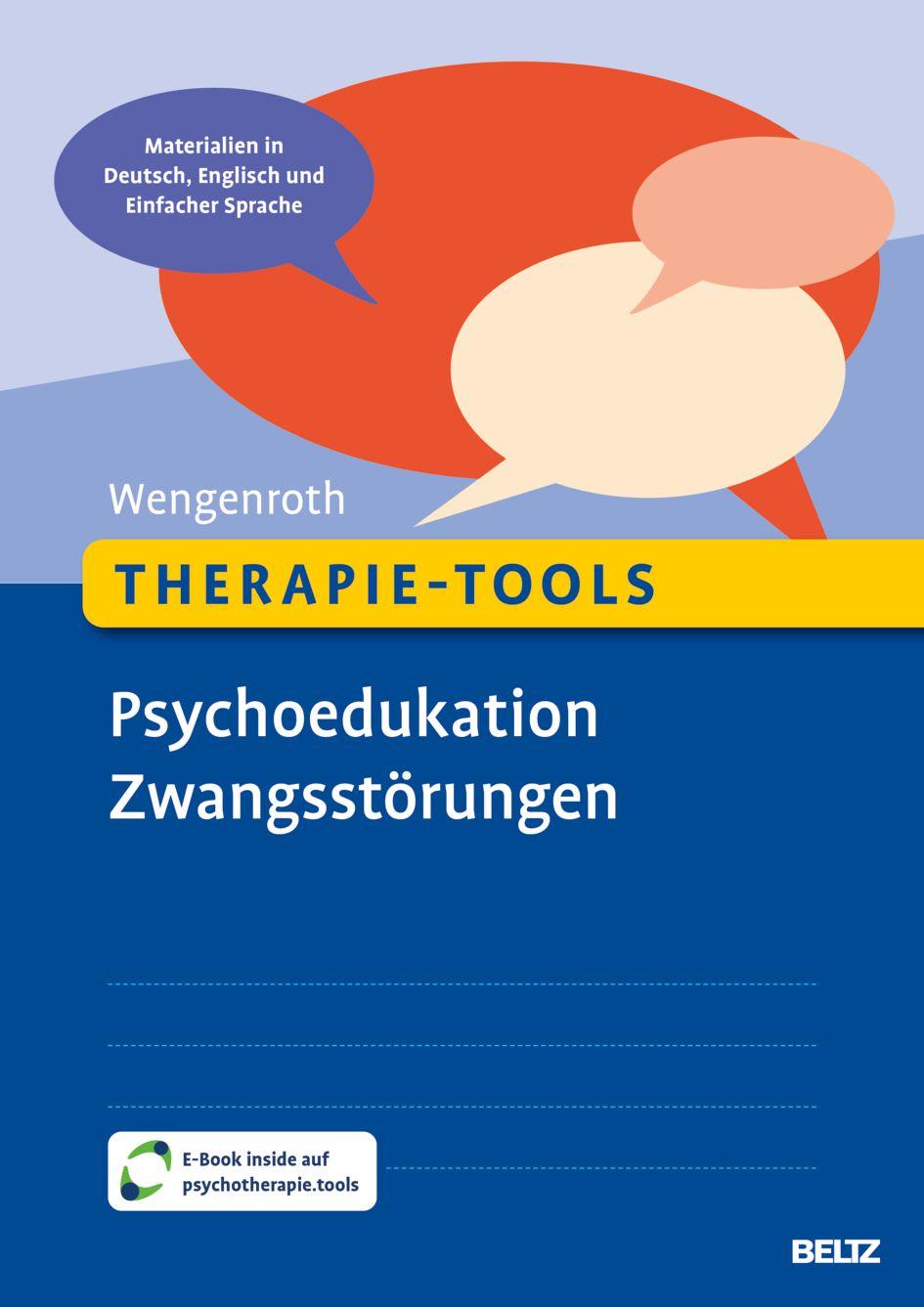 Vorderes Coverbild Therapie-Tools Psychoedukation Zwangsstörungen
