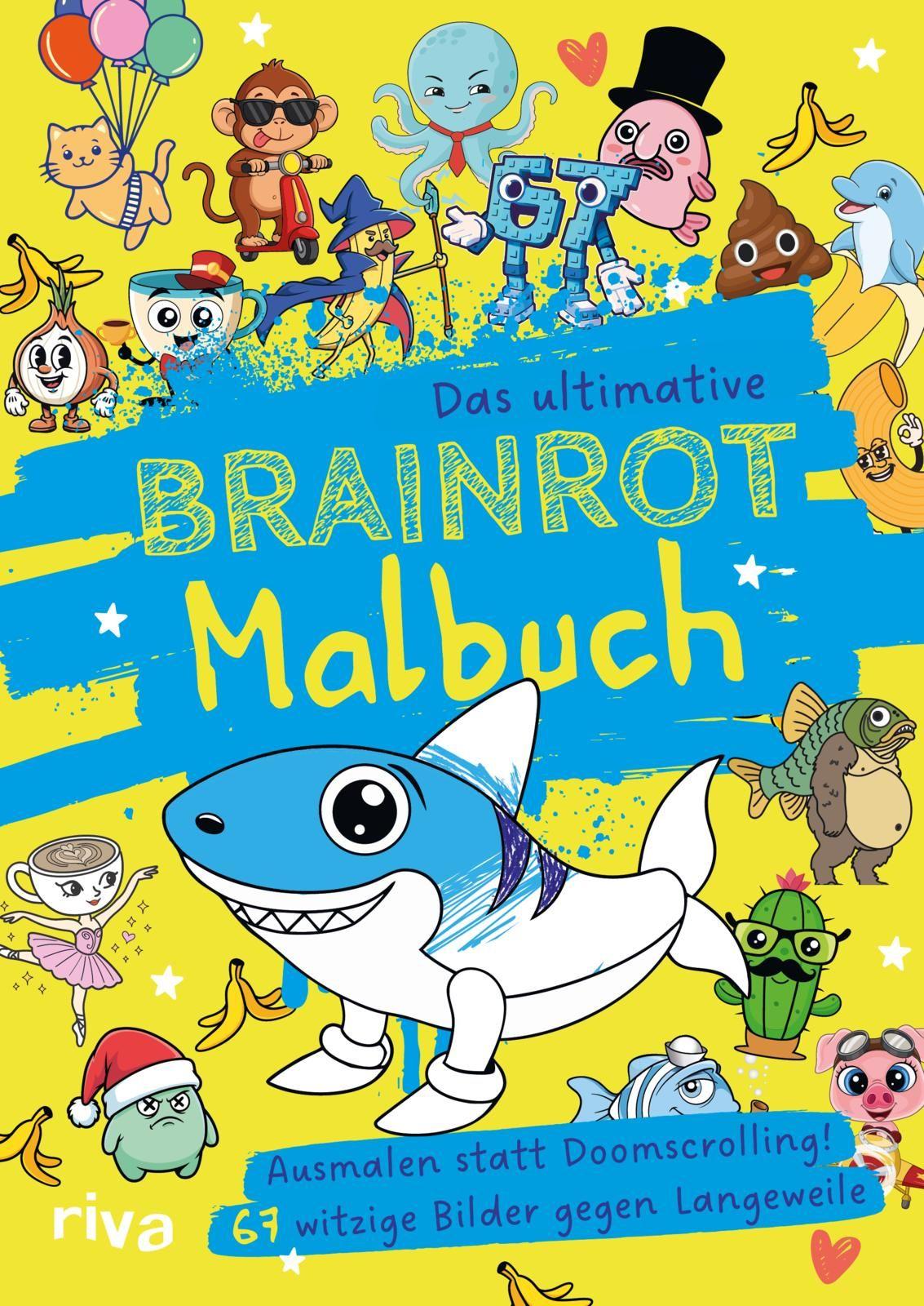 Vorderes Coverbild Das ultimative Brainrot-Malbuch