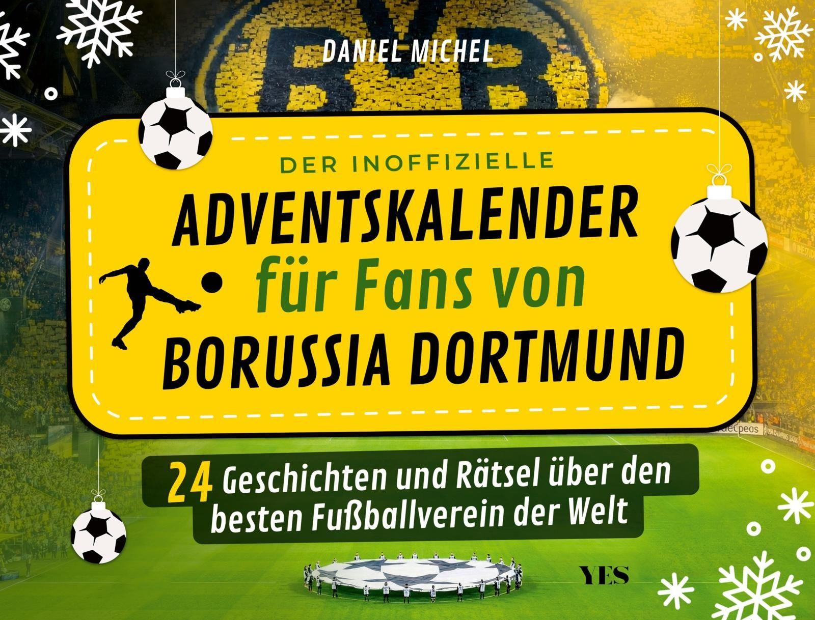Vorderes Coverbild Der inoffizielle Adventskalender für Fans von Borussia Dortmund