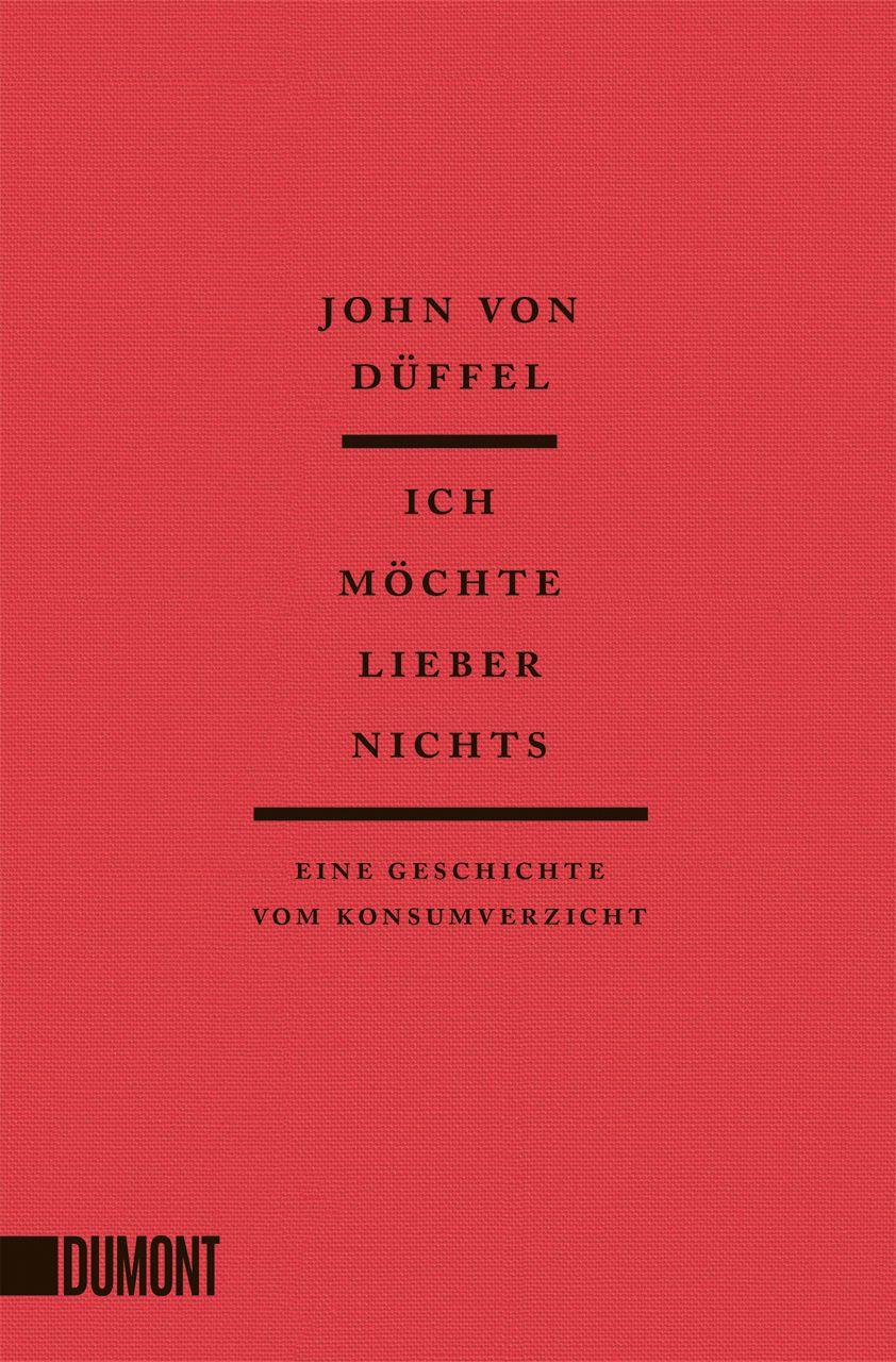 Vorderes Coverbild Ich möchte lieber nichts