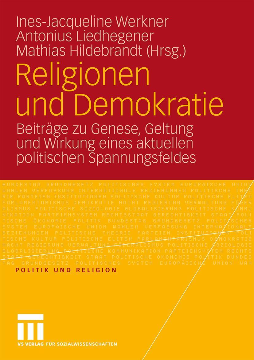 Vorderes Coverbild Religionen und Demokratie