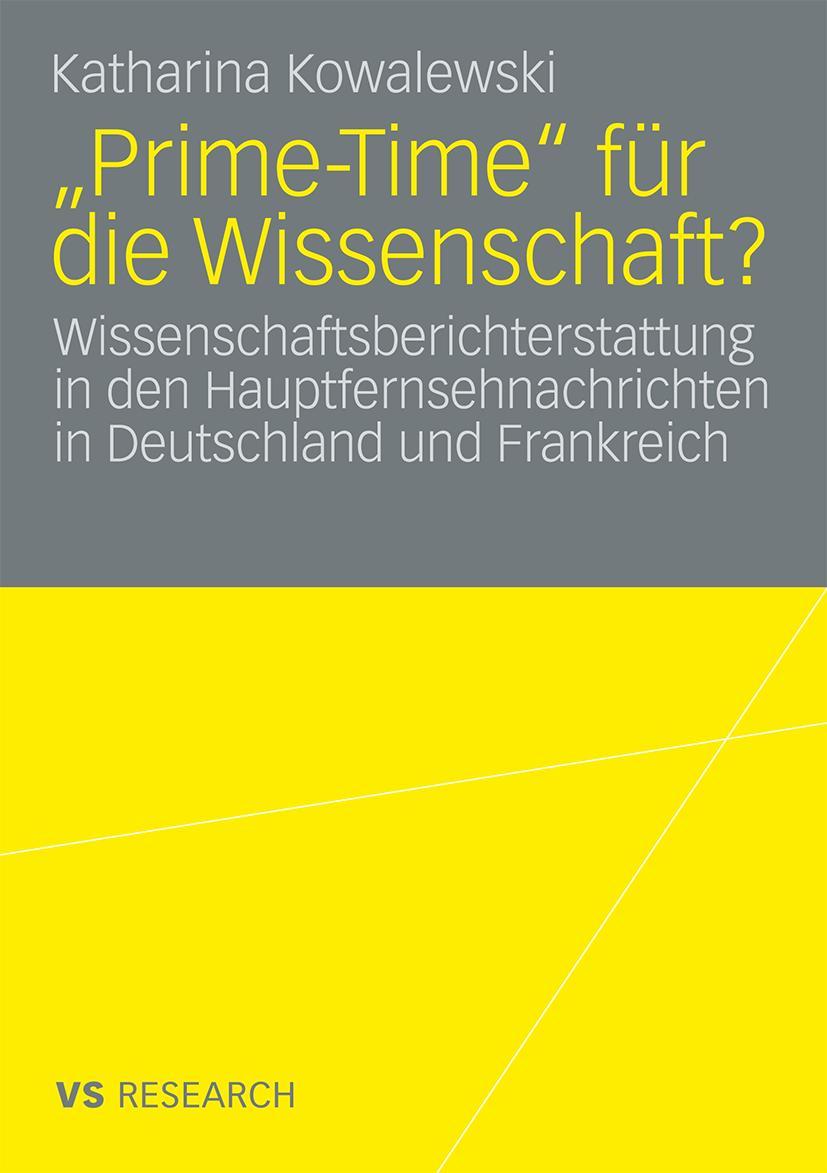 Vorderes Coverbild "Prime-Time" für die Wissenschaft?