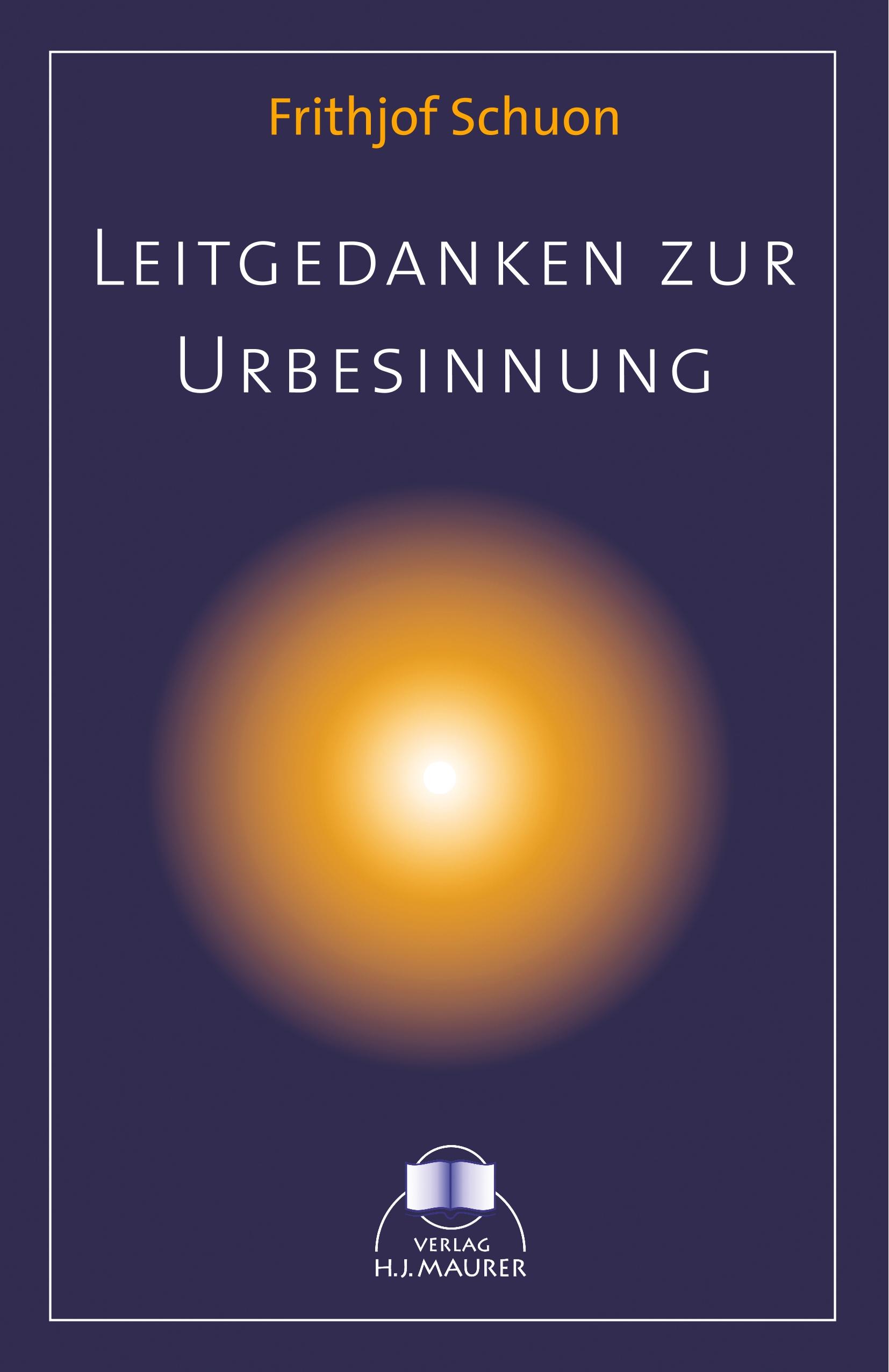 Vorderes Coverbild Leitgedanken zur Urbesinnung
