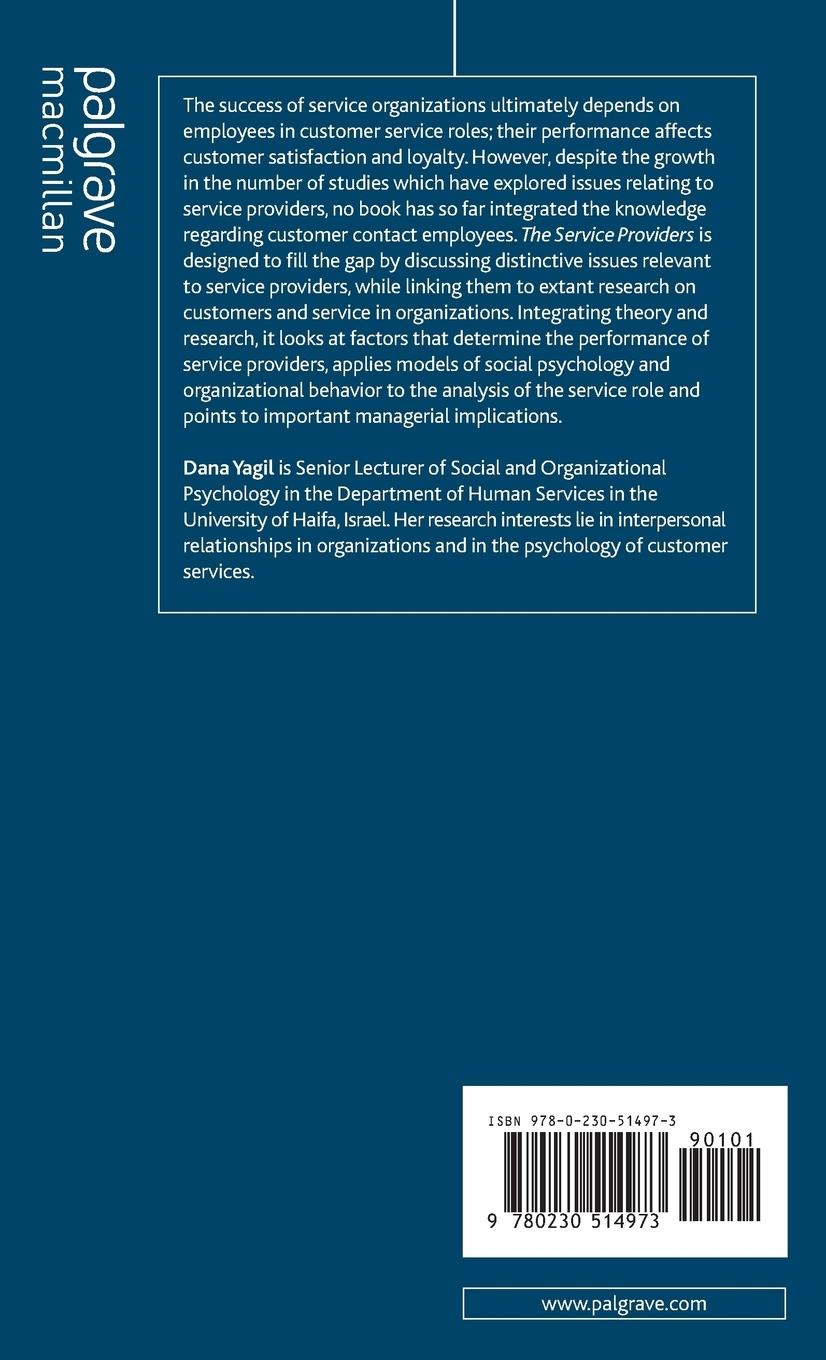 Rückseitencover The Service Providers