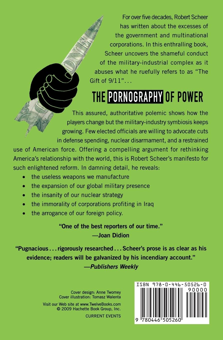 Rückseitencover The Pornography of Power