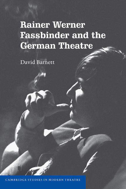 Vorderes Coverbild Rainer Werner Fassbinder and the German Theatre