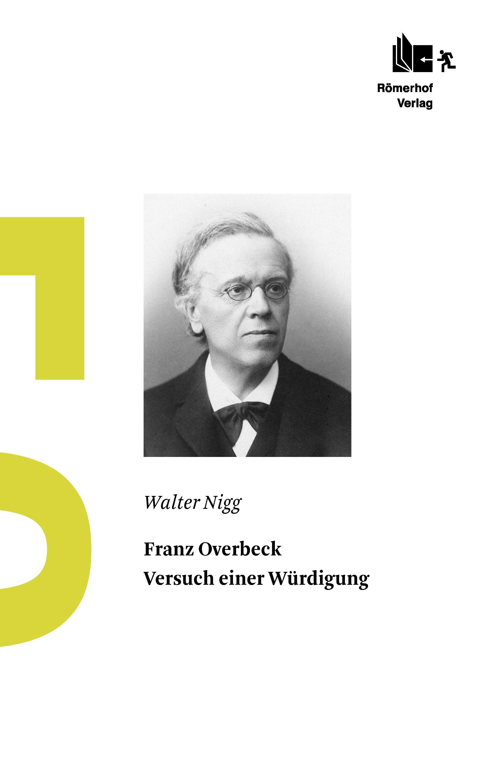 Vorderes Coverbild Franz Overbeck