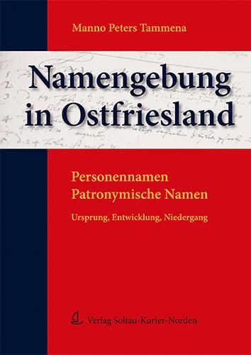 Vorderes Coverbild Namengebung in Ostfriesland