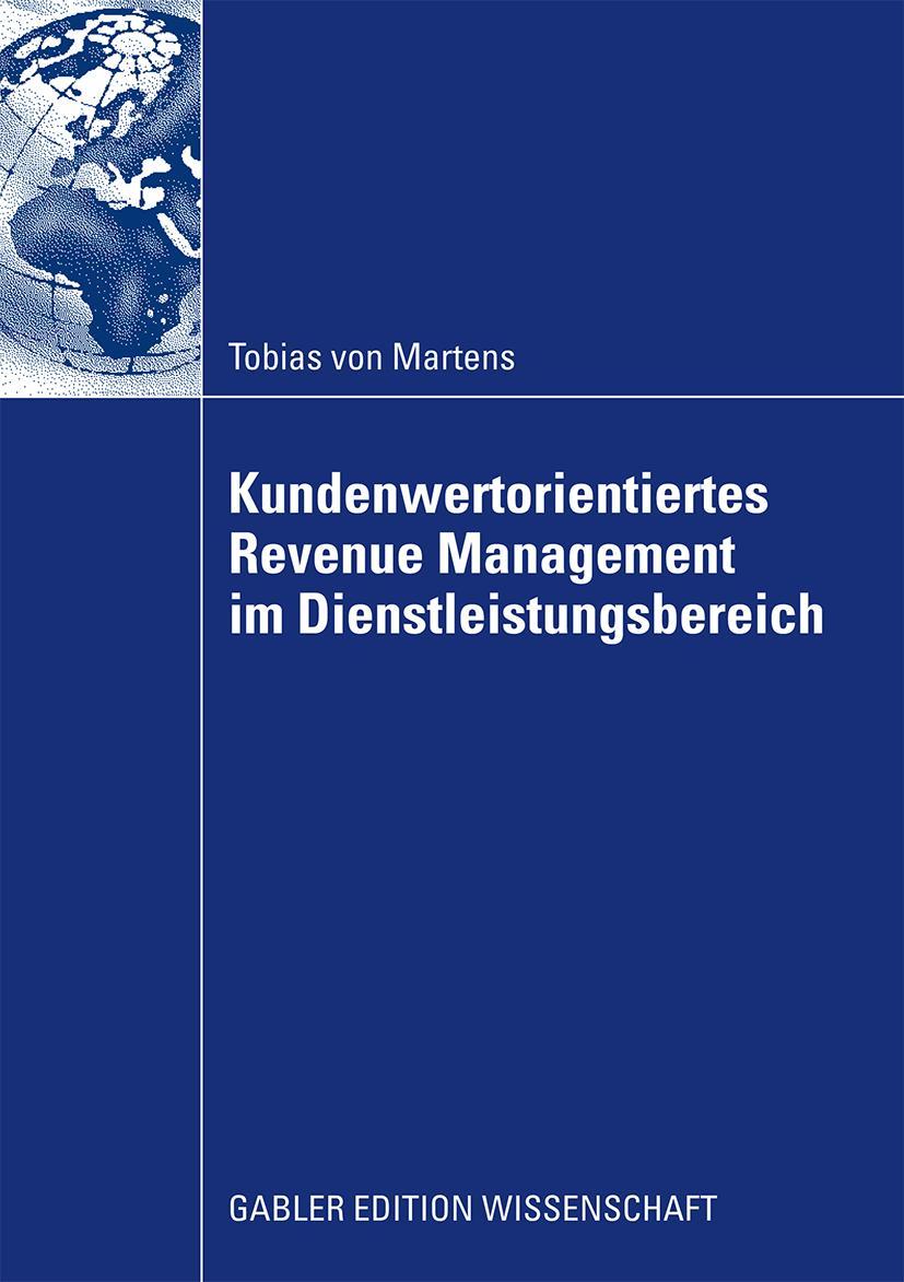 Vorderes Coverbild Kundenwertorientiertes Revenue Management im Dienstleistungsbereich