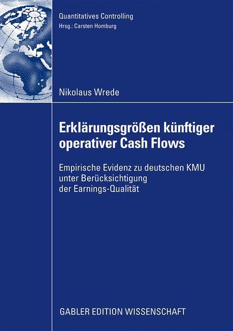 Vorderes Coverbild Erklärungsgrößen künftiger operativer Cash Flows
