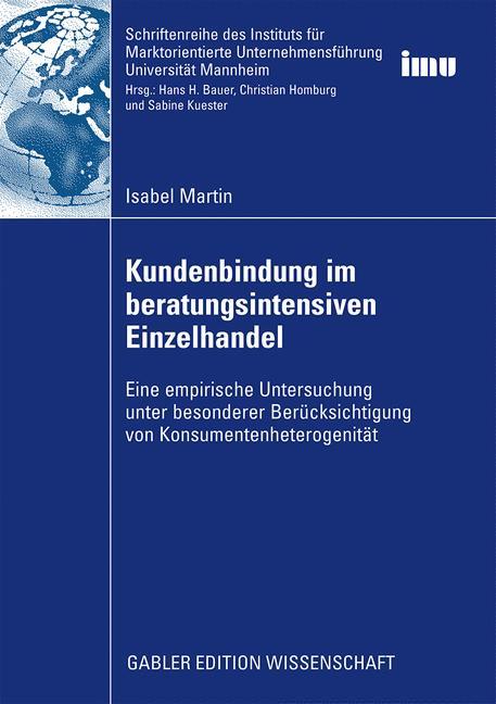 Vorderes Coverbild Kundenbindung im beratungsintensiven Einzelhandel