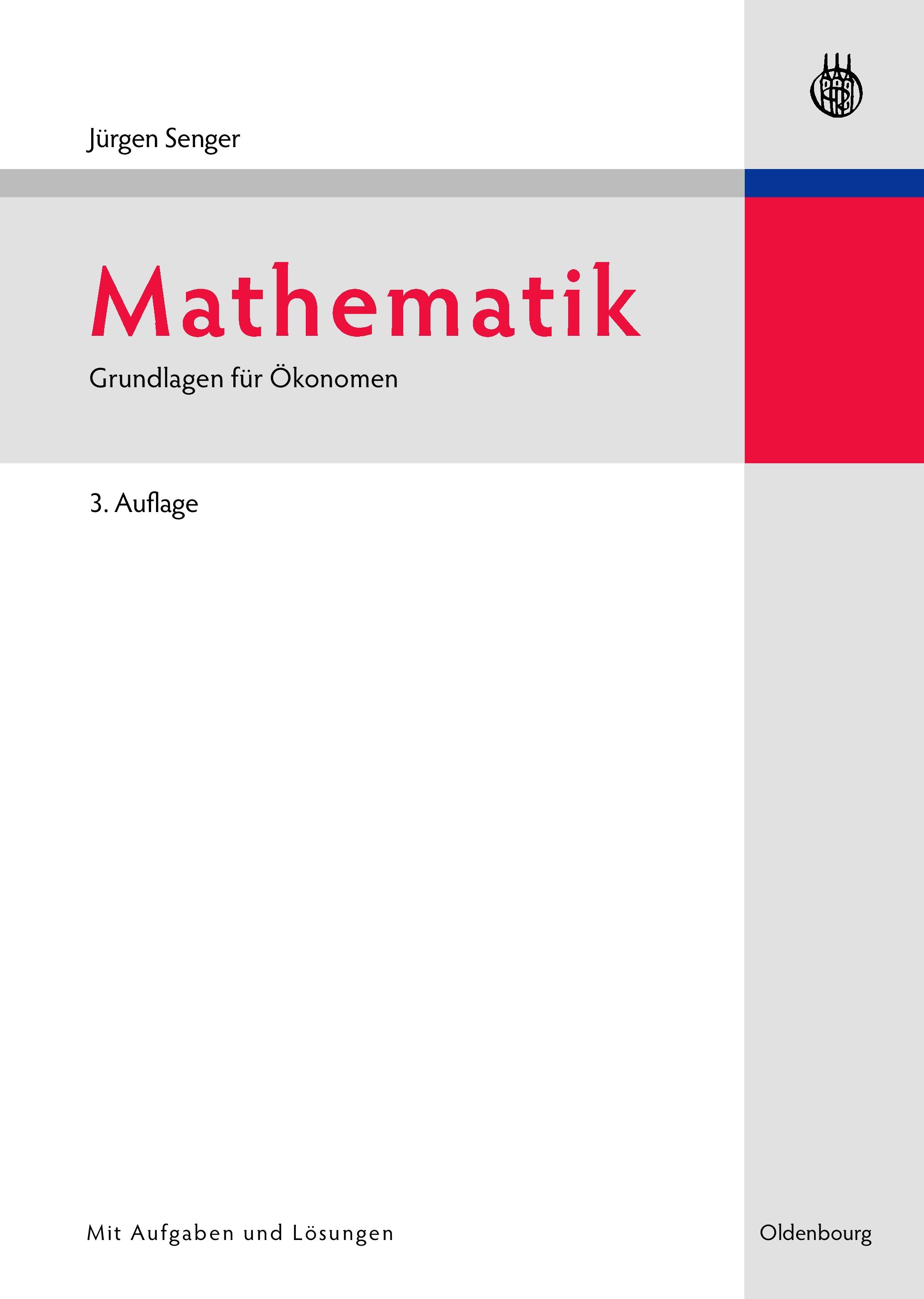 Vorderes Coverbild Mathematik