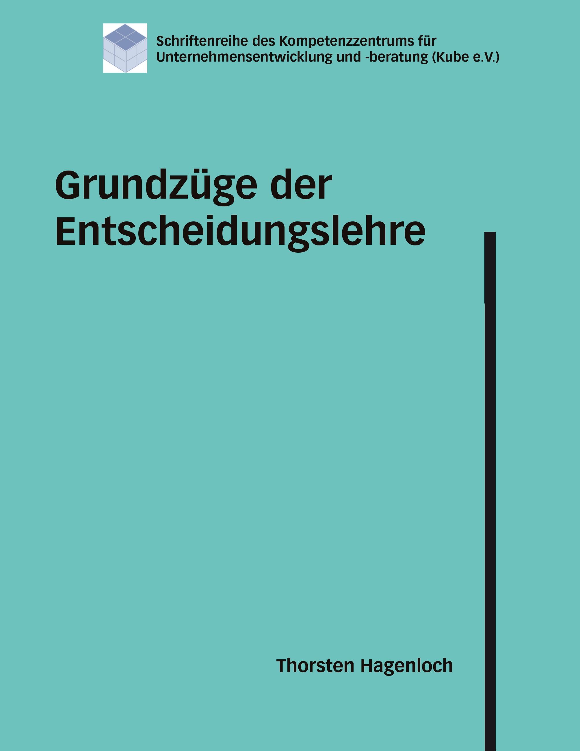 Vorderes Coverbild Grundzüge der Entscheidungslehre