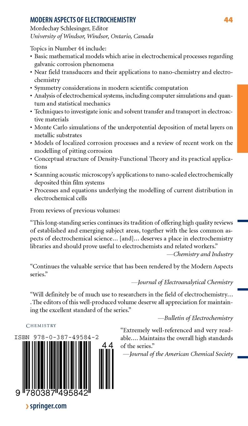 Rückseitencover Modelling and Numerical Simulations II